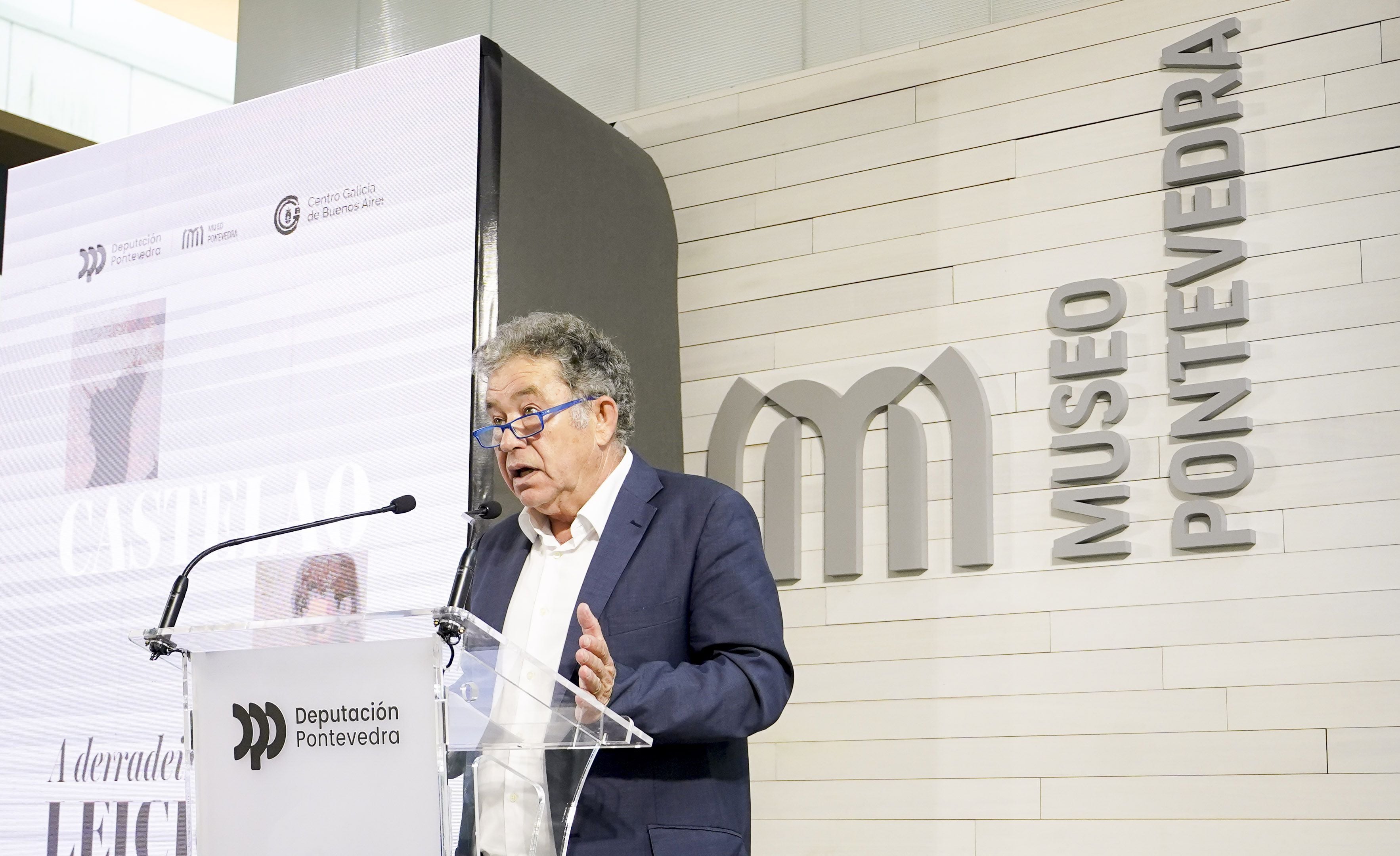 Apertura da exposición 'A Derradeira Leición do Mestre' no Museo de Pontevedra