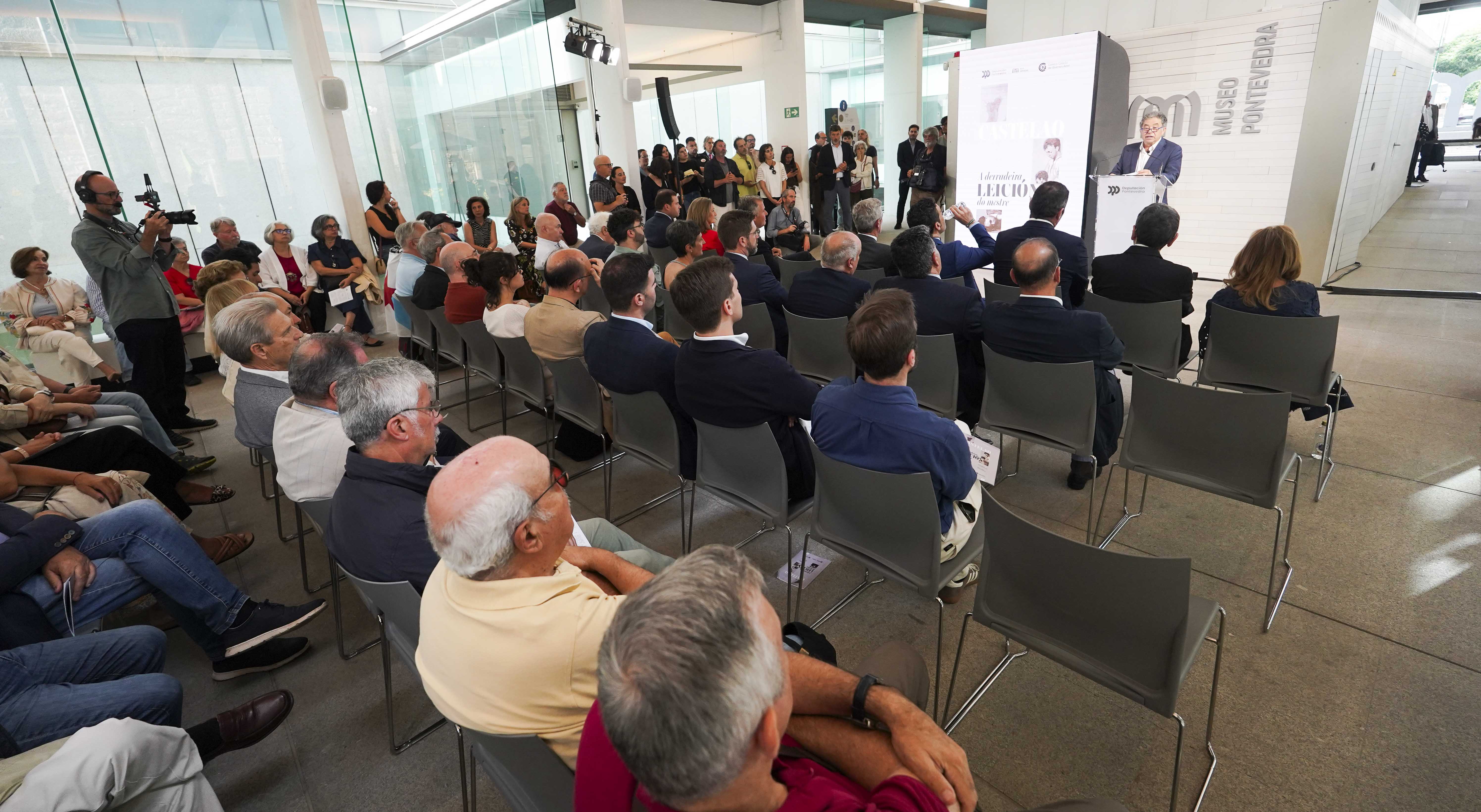 Apertura da exposición 'A Derradeira Leición do Mestre' no Museo de Pontevedra