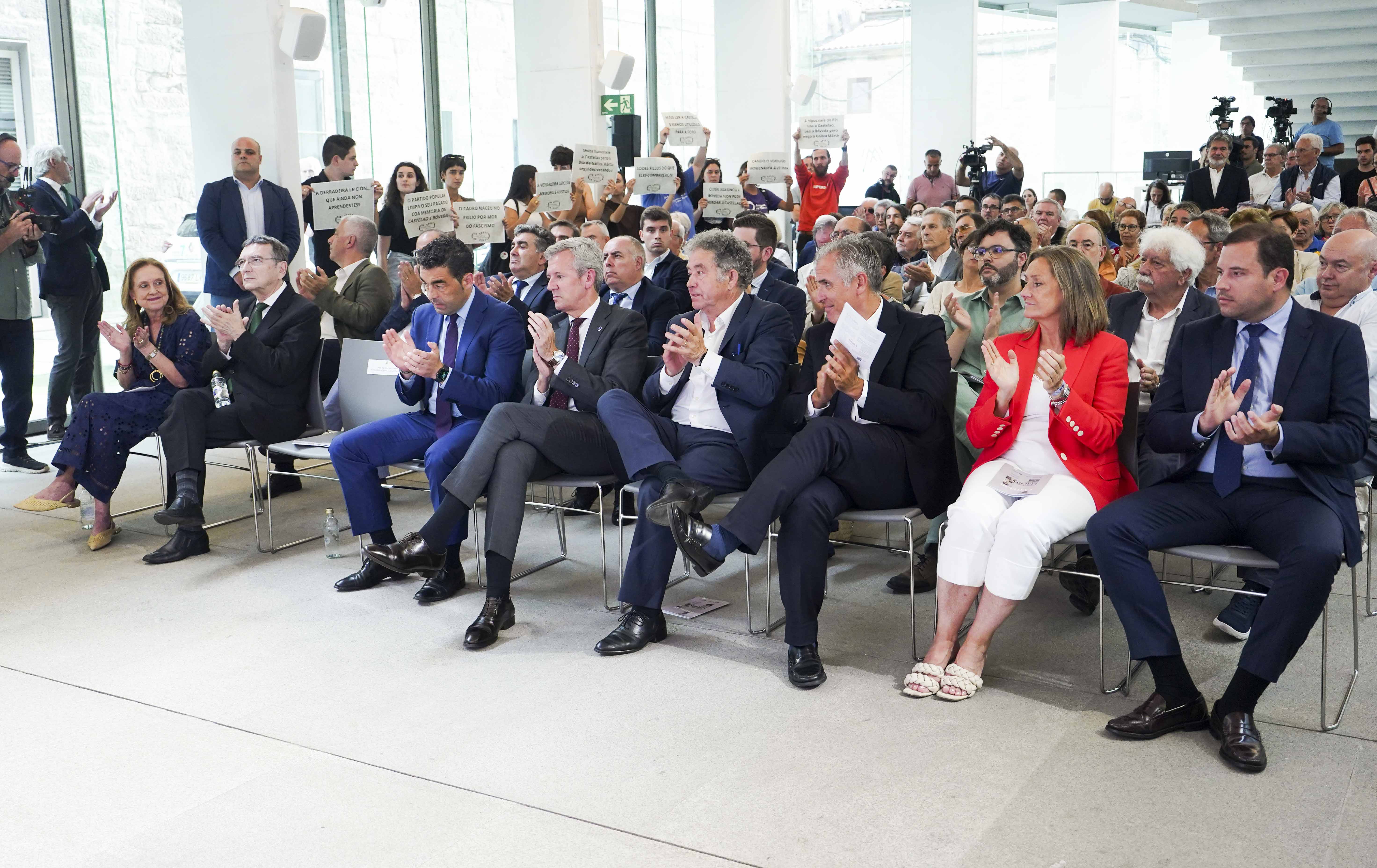Apertura da exposición 'A Derradeira Leición do Mestre' no Museo de Pontevedra
