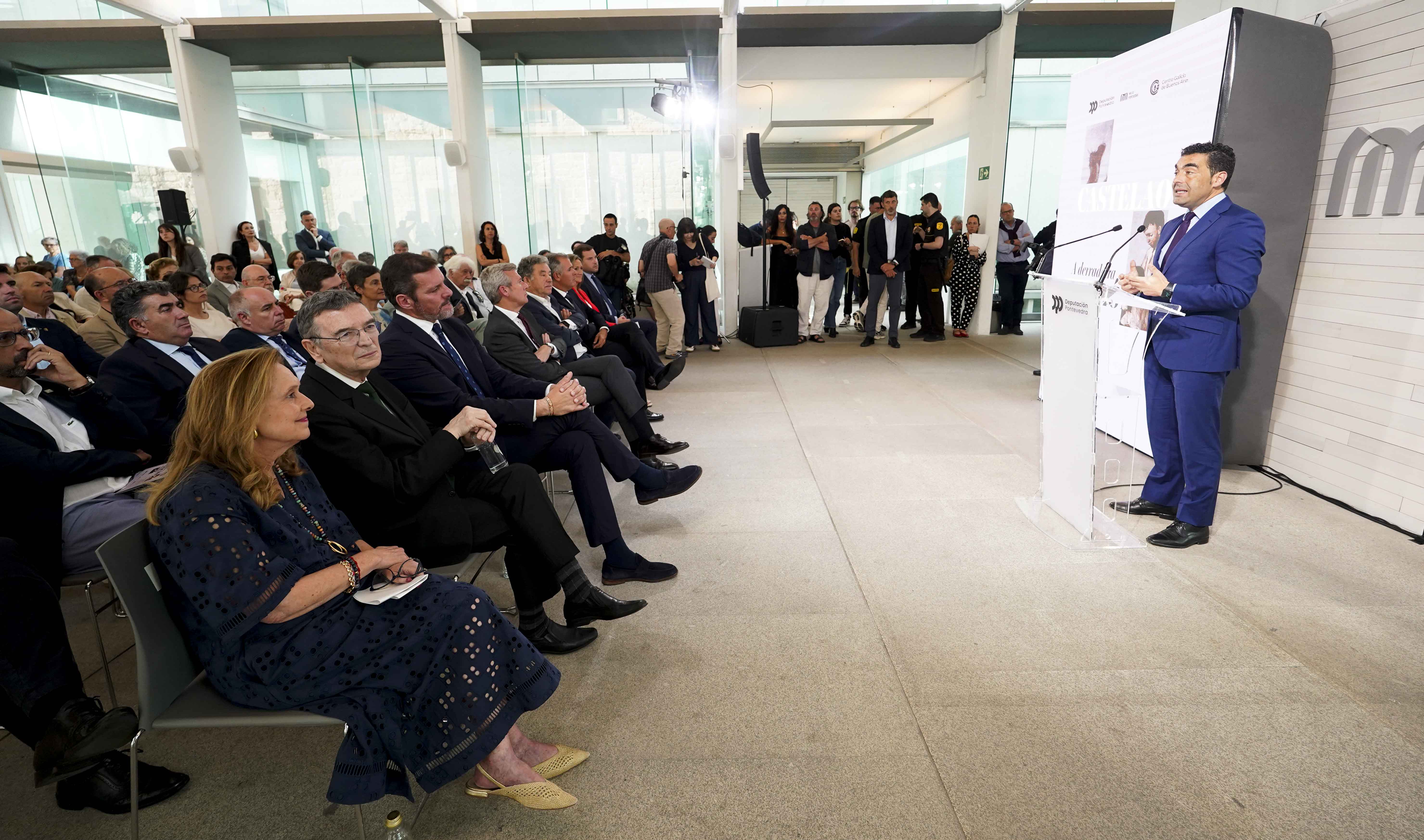 Apertura da exposición 'A Derradeira Leición do Mestre' no Museo de Pontevedra