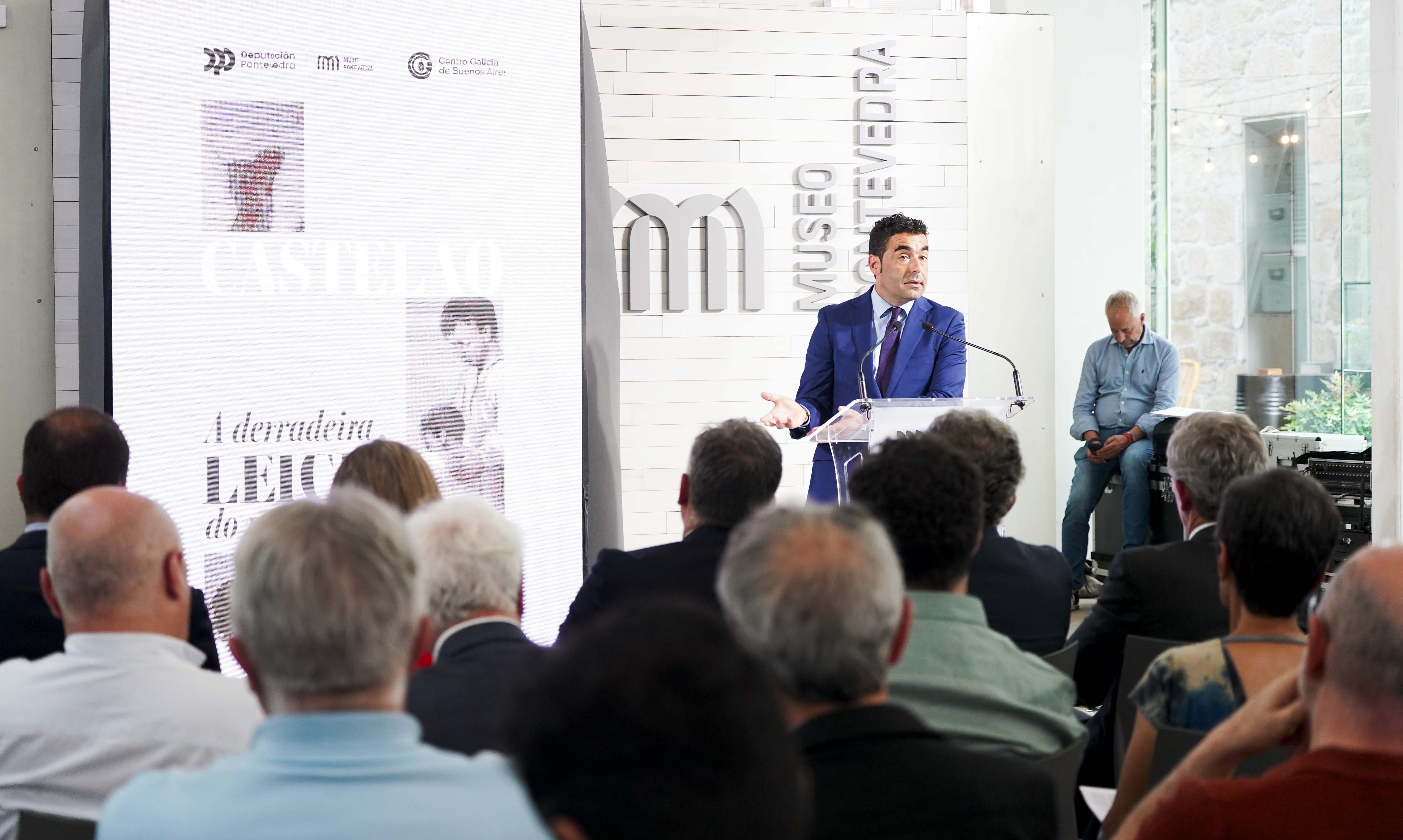 Apertura da exposición 'A Derradeira Leición do Mestre' no Museo de Pontevedra