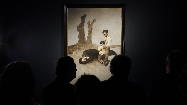 Apertura da exposición 'A Derradeira Leición do Mestre' no Museo de Pontevedra Apertura da exposición 'A Derradeira Leición do Mestre' no Museo de Pontevedra