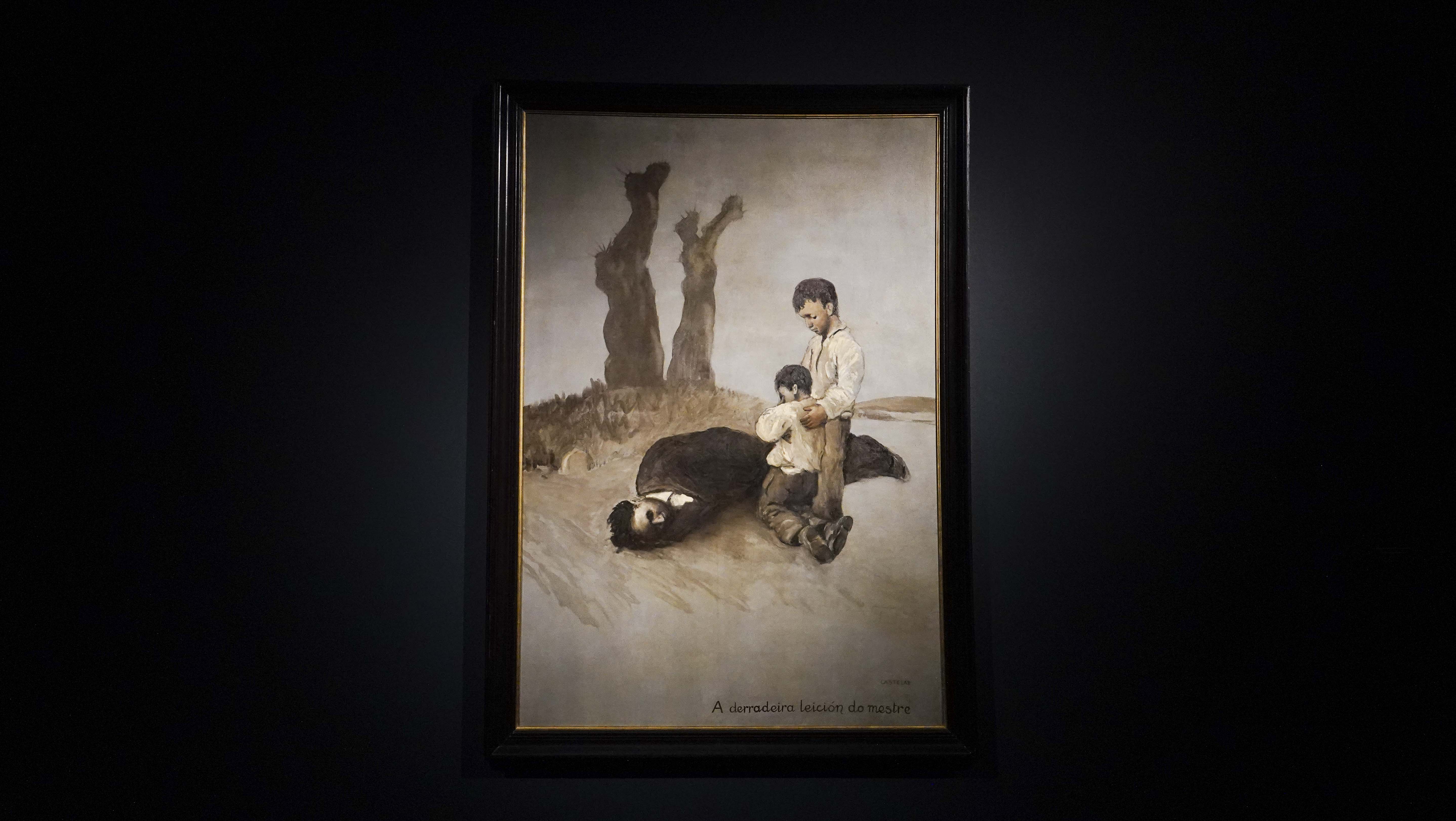 Apertura da exposición 'A Derradeira Leición do Mestre' no Museo de Pontevedra