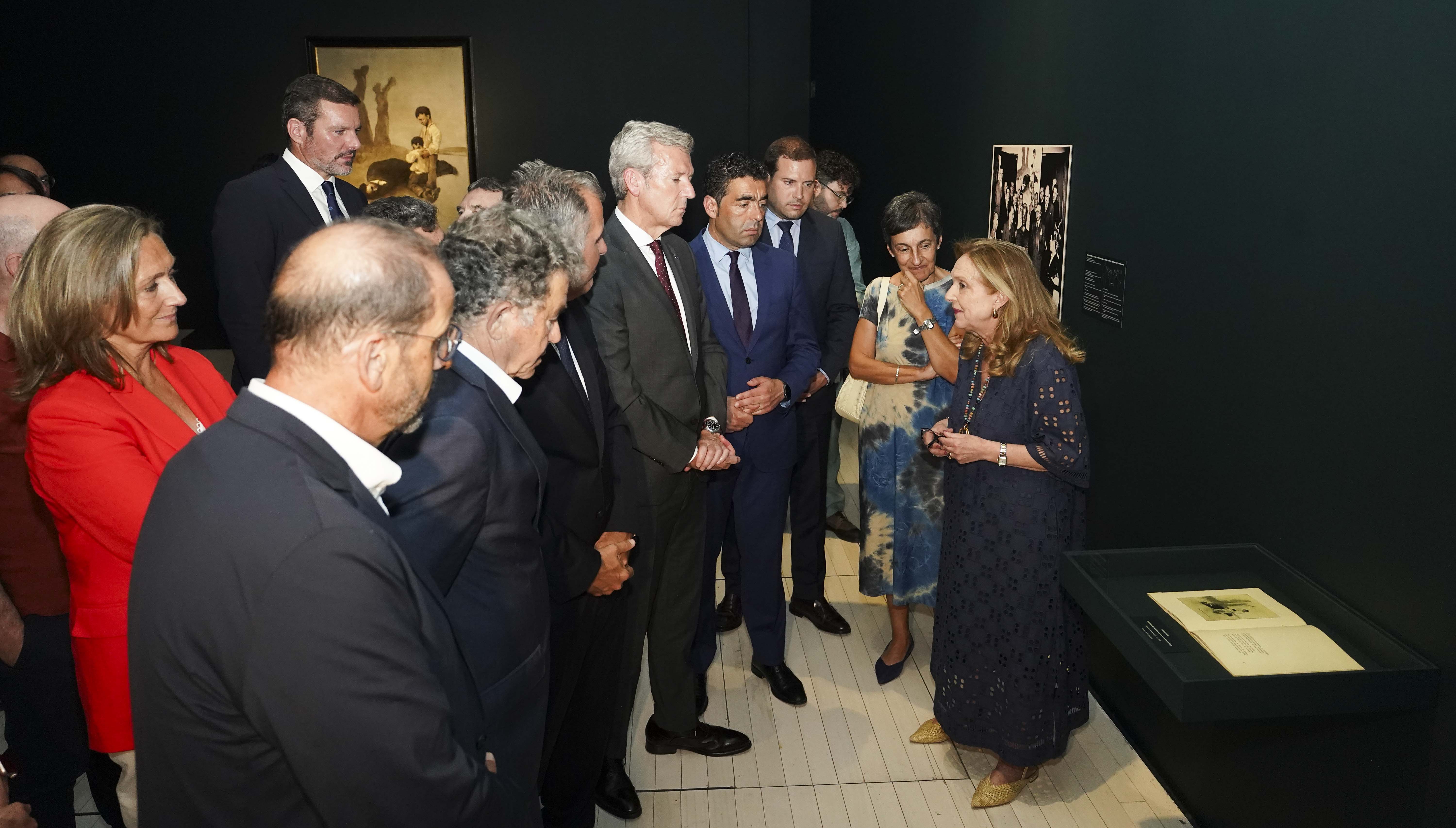 Apertura da exposición 'A Derradeira Leición do Mestre' no Museo de Pontevedra