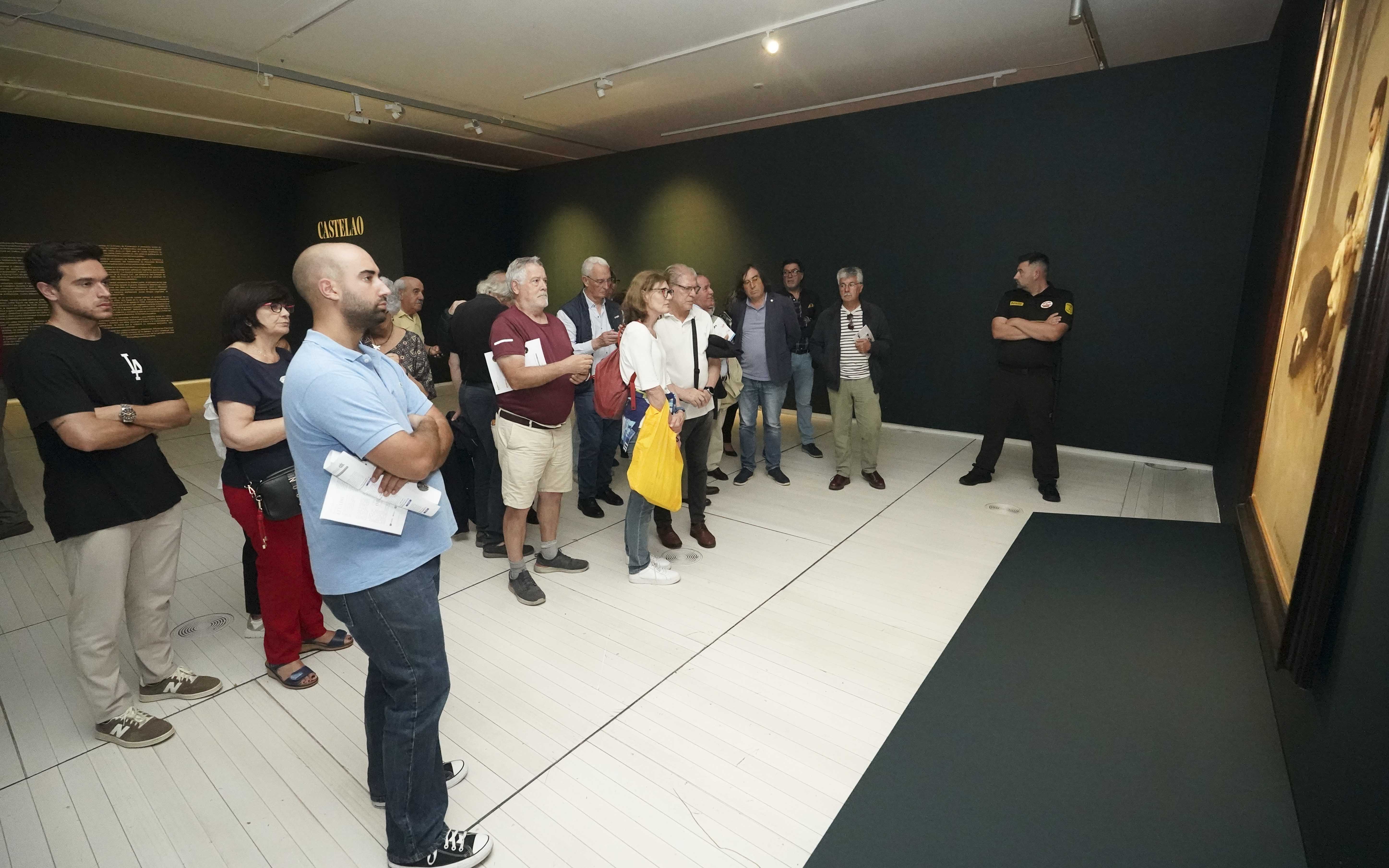 Apertura da exposición 'A Derradeira Leición do Mestre' no Museo de Pontevedra