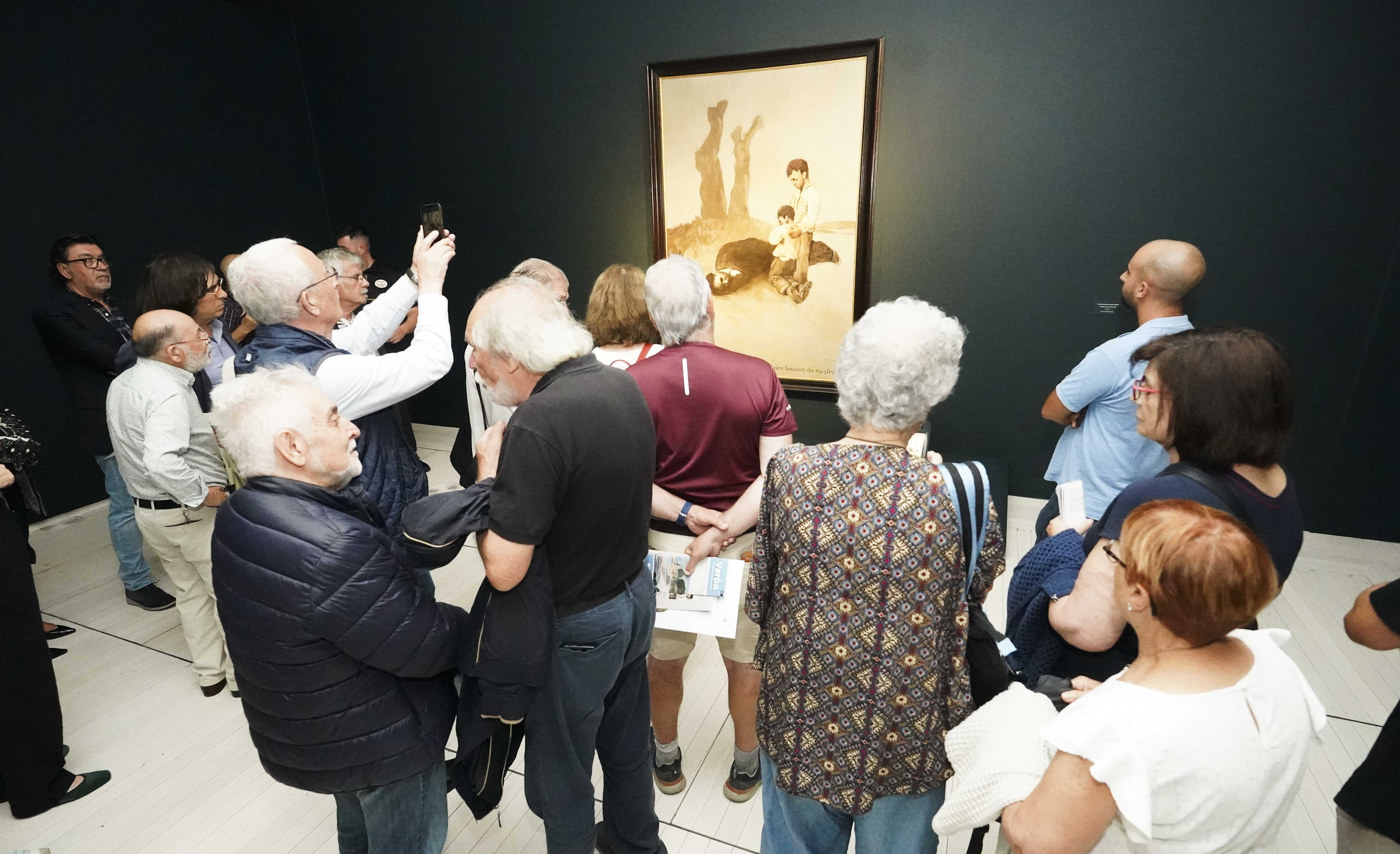 Apertura da exposición 'A Derradeira Leición do Mestre' no Museo de Pontevedra