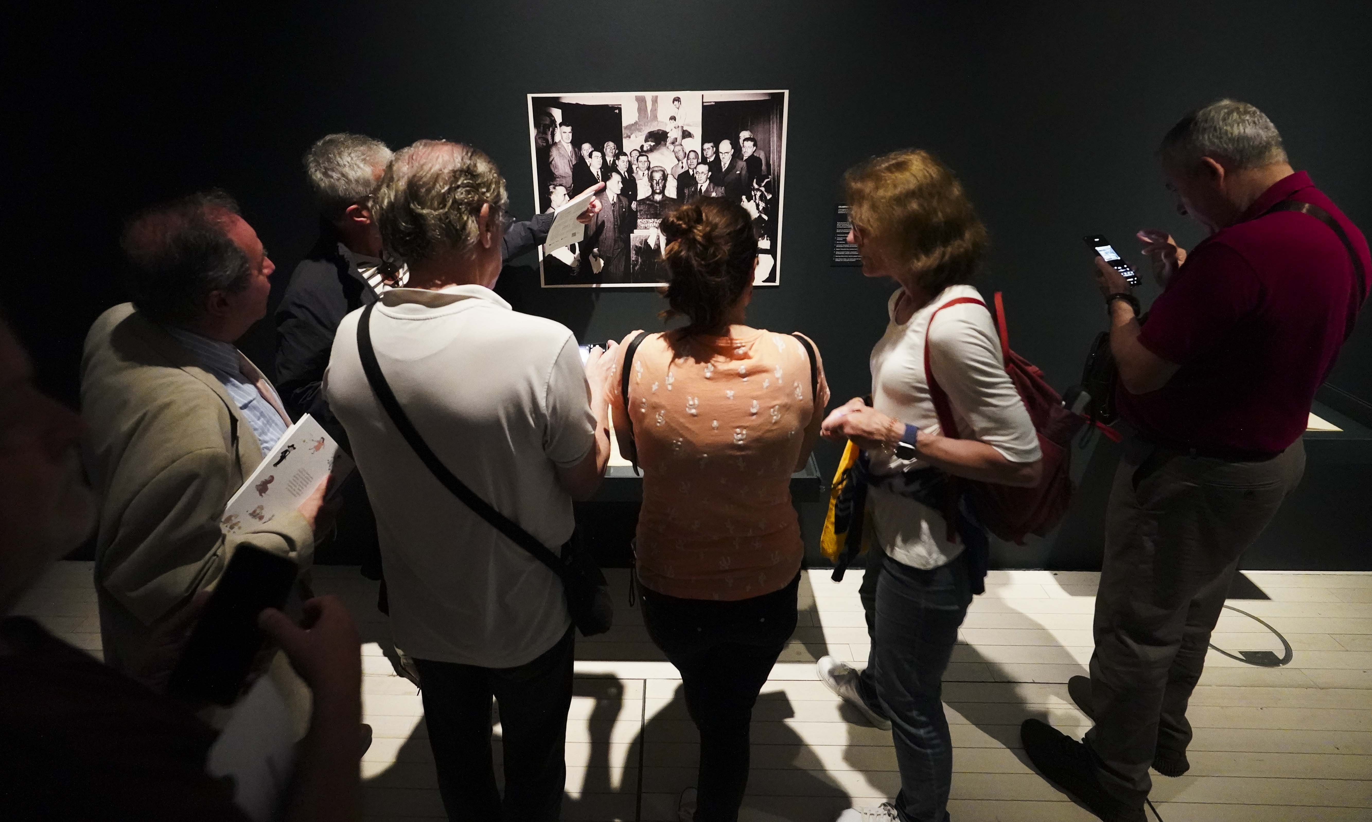 Apertura da exposición 'A Derradeira Leición do Mestre' no Museo de Pontevedra