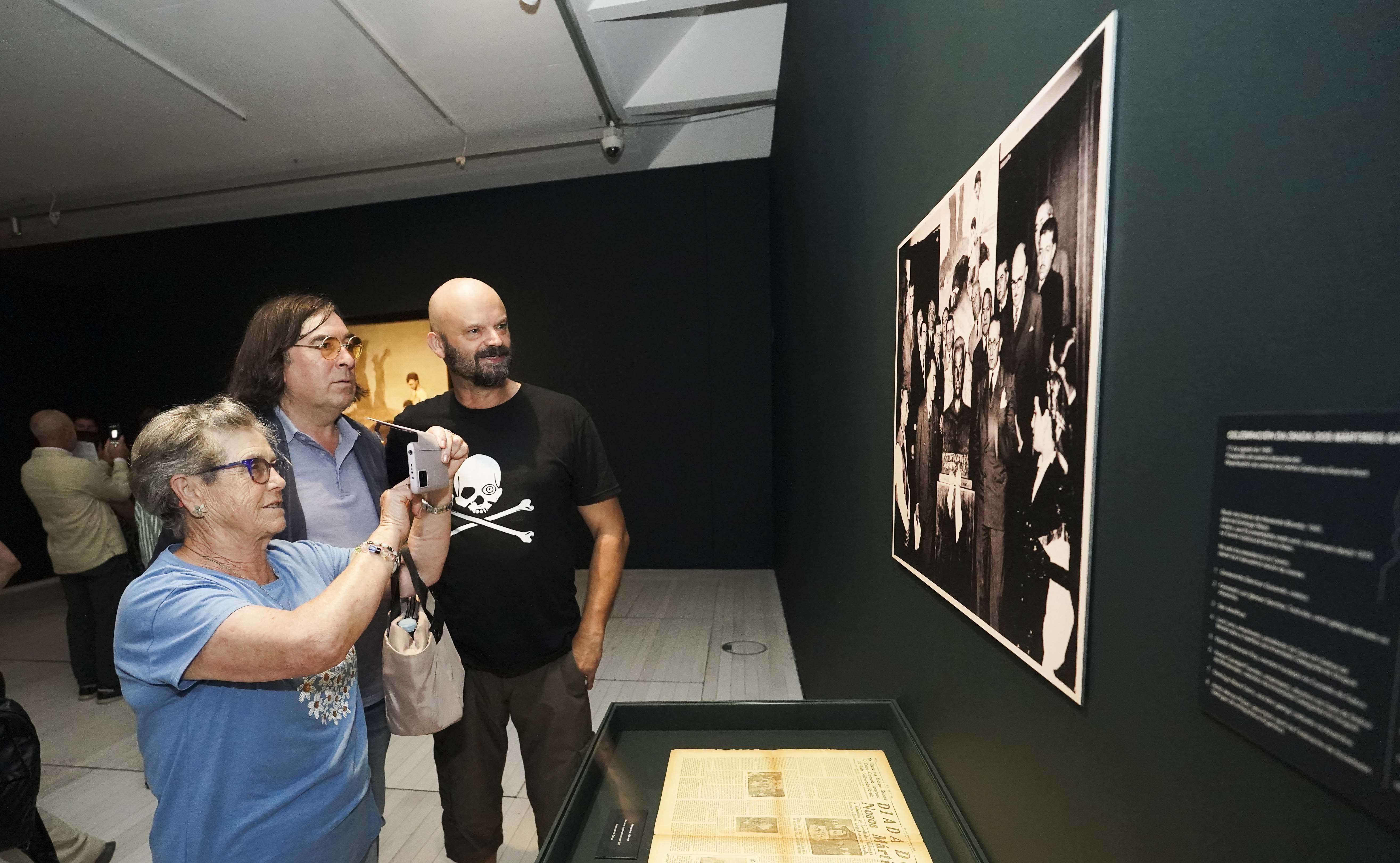 Apertura da exposición 'A Derradeira Leición do Mestre' no Museo de Pontevedra