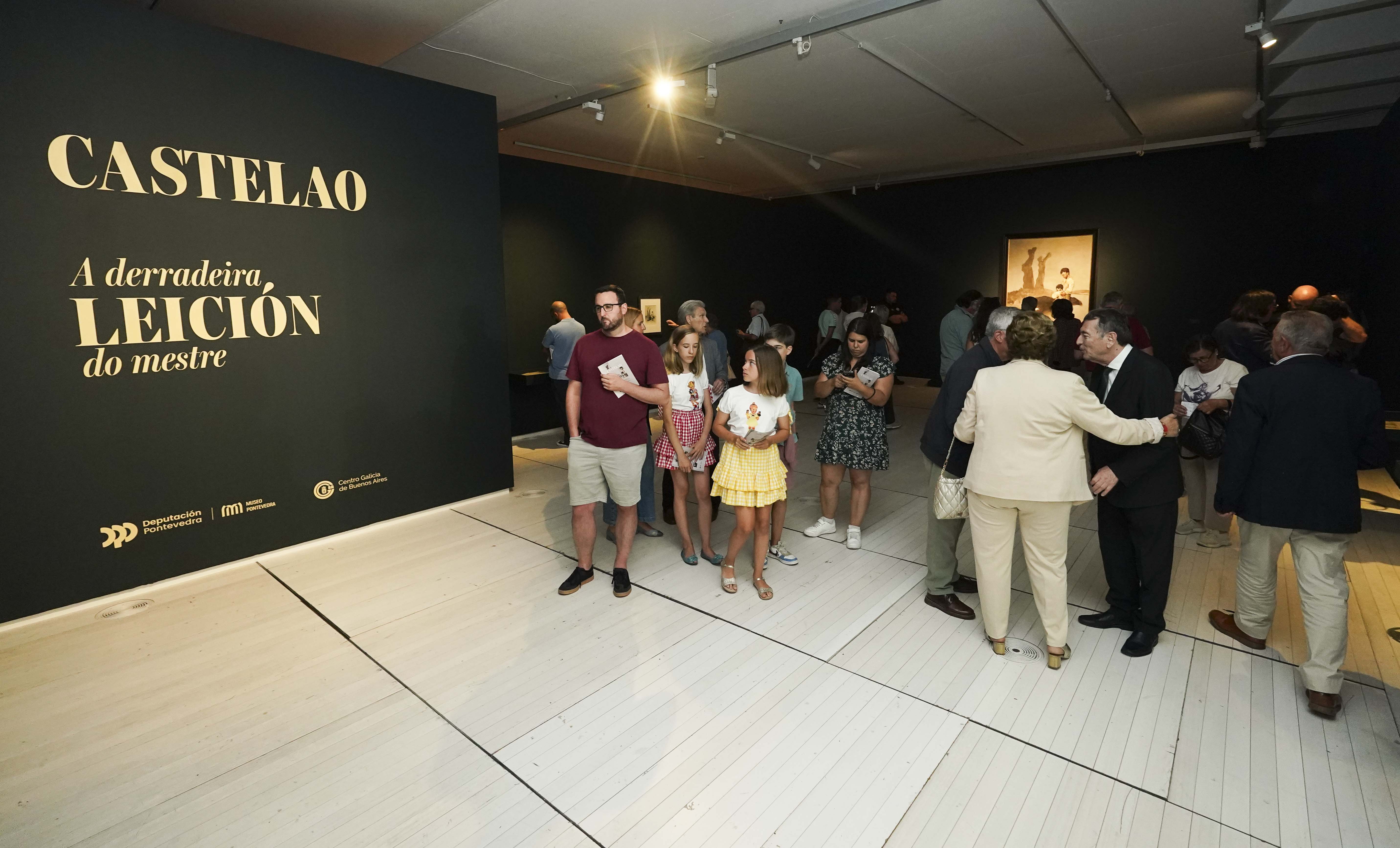 Apertura da exposición 'A Derradeira Leición do Mestre' no Museo de Pontevedra