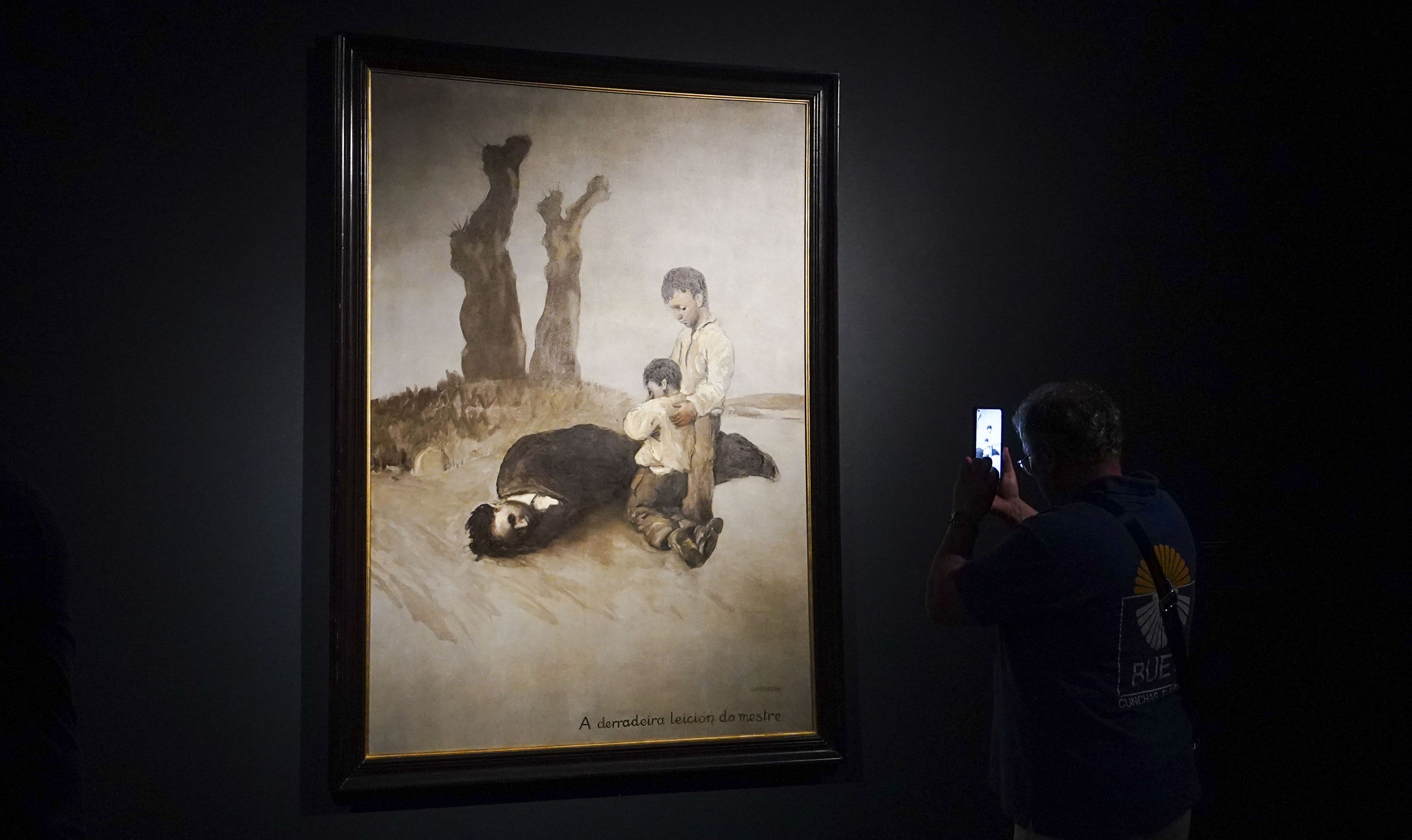 Apertura da exposición 'A Derradeira Leición do Mestre' no Museo de Pontevedra