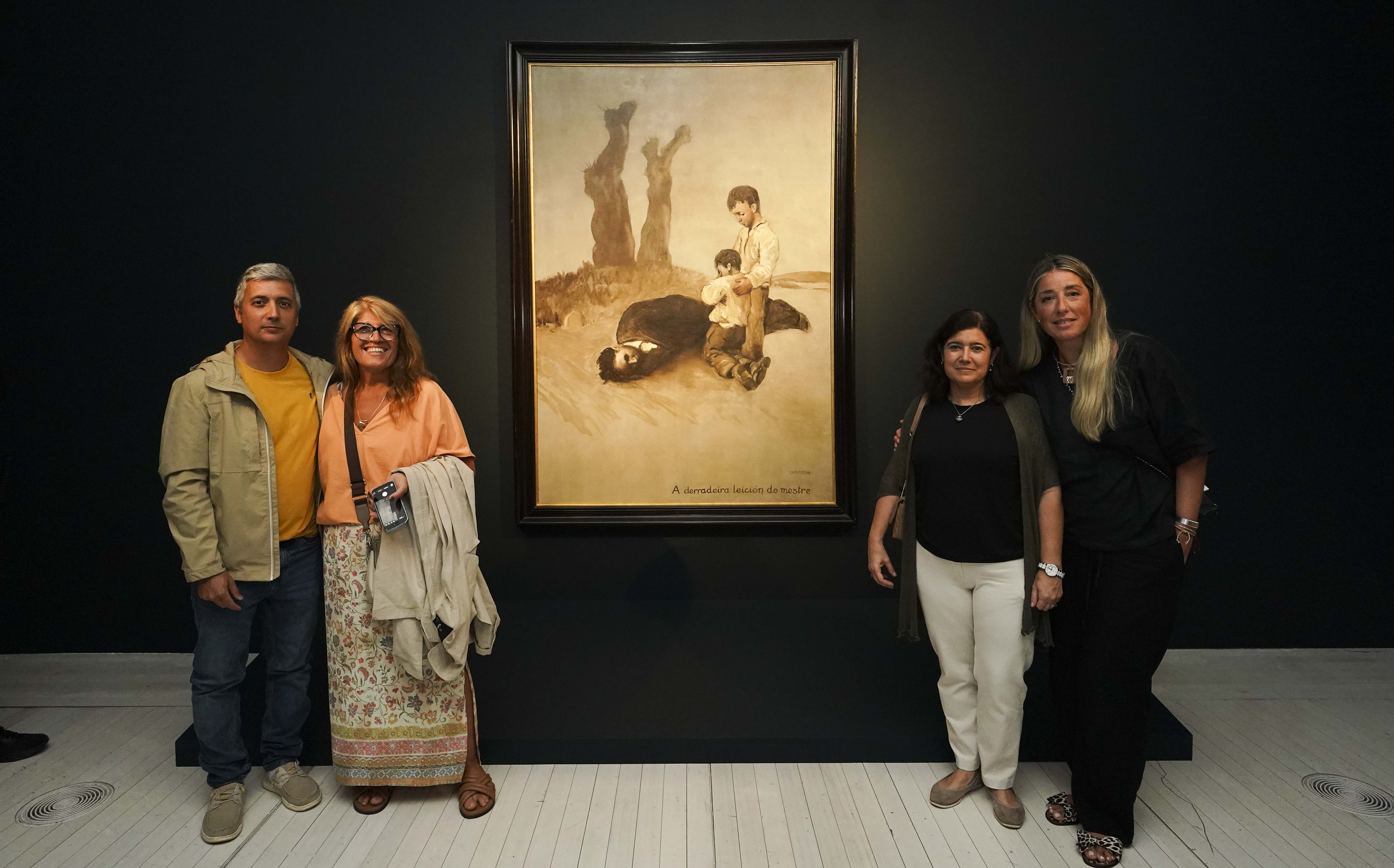Apertura da exposición 'A Derradeira Leición do Mestre' no Museo de Pontevedra
