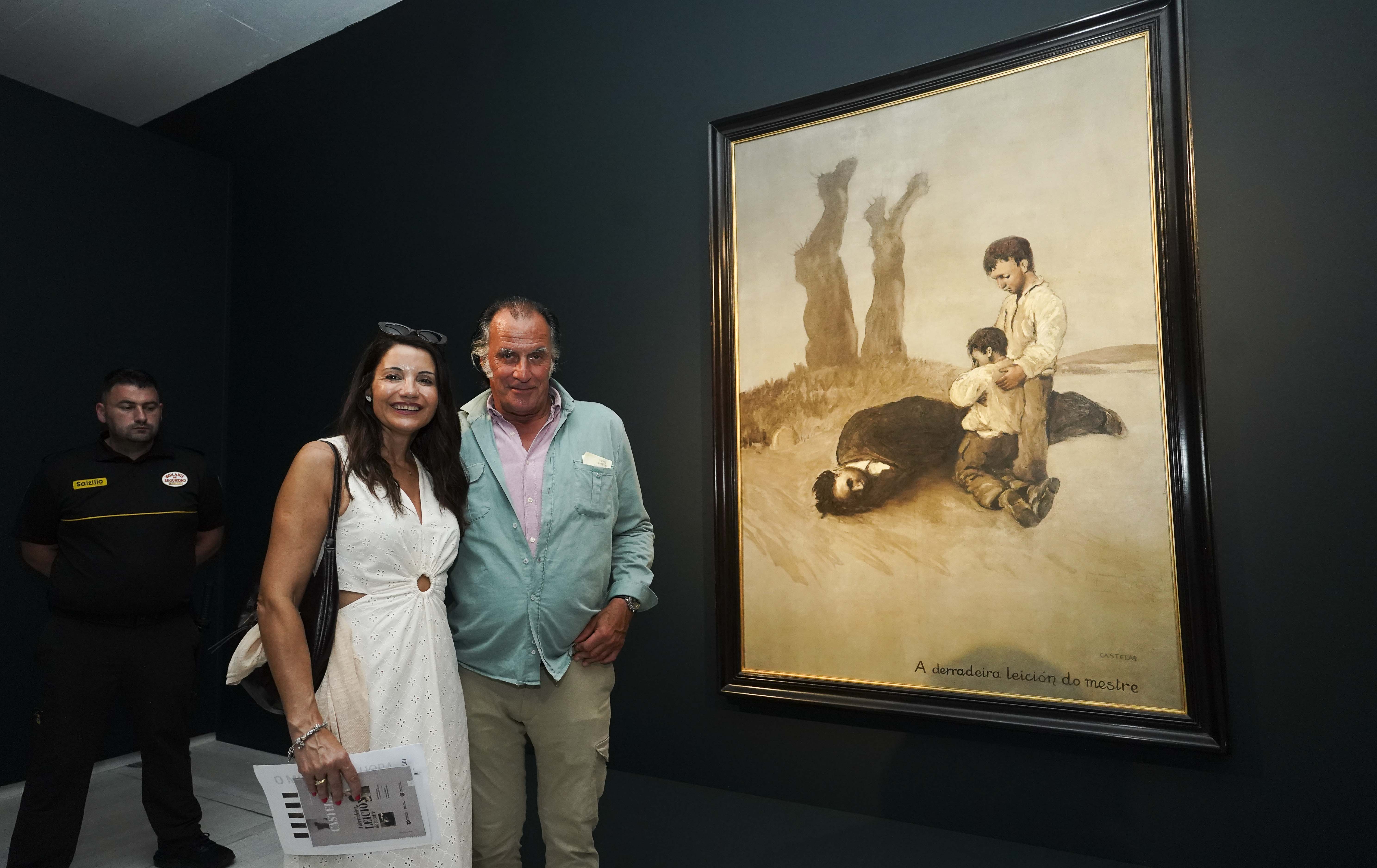 Apertura da exposición 'A Derradeira Leición do Mestre' no Museo de Pontevedra
