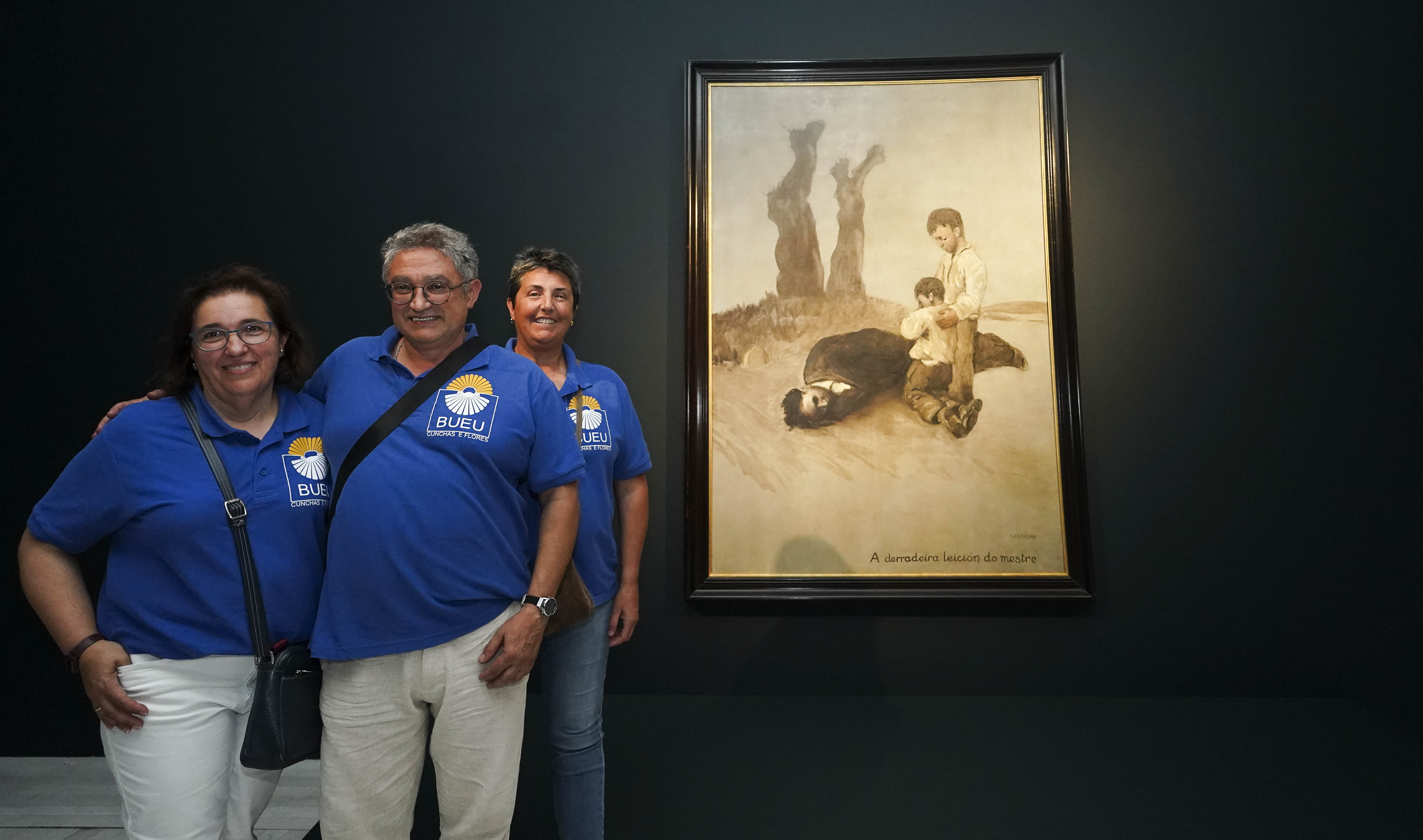 Apertura da exposición 'A Derradeira Leición do Mestre' no Museo de Pontevedra