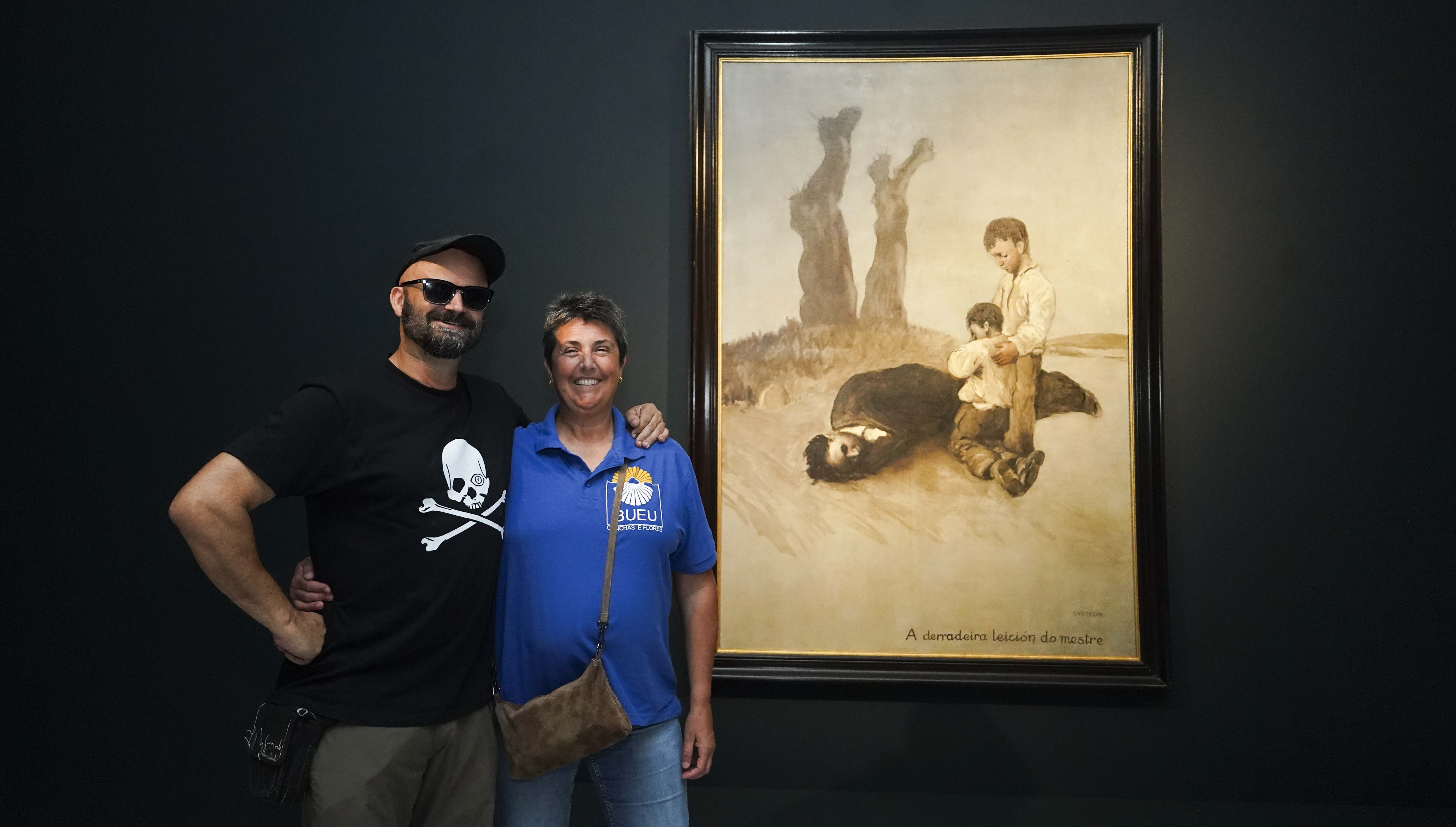 Apertura da exposición 'A Derradeira Leición do Mestre' no Museo de Pontevedra