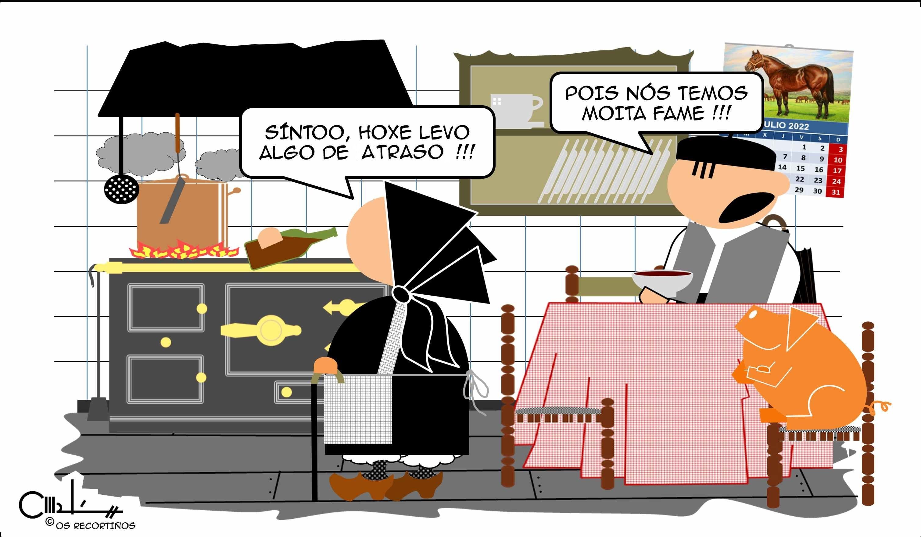 Os Recortiños Levar demora
