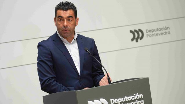 Luis López, presidente da Deputación de Pontevedra