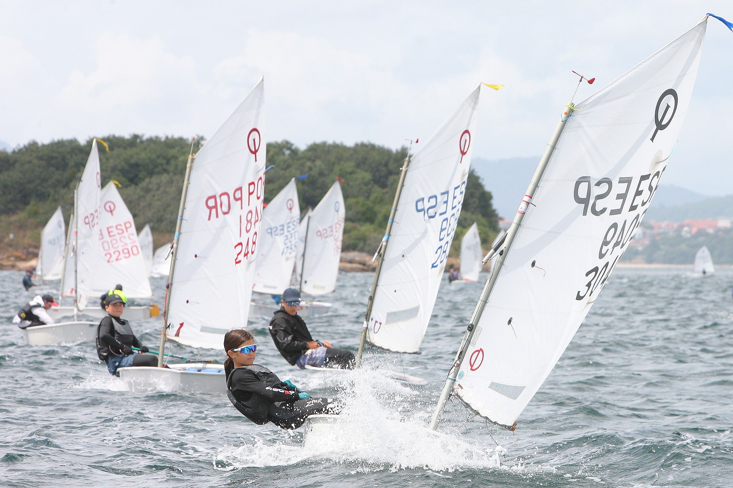Primera jornada de la Semana Galega da Vela 2026