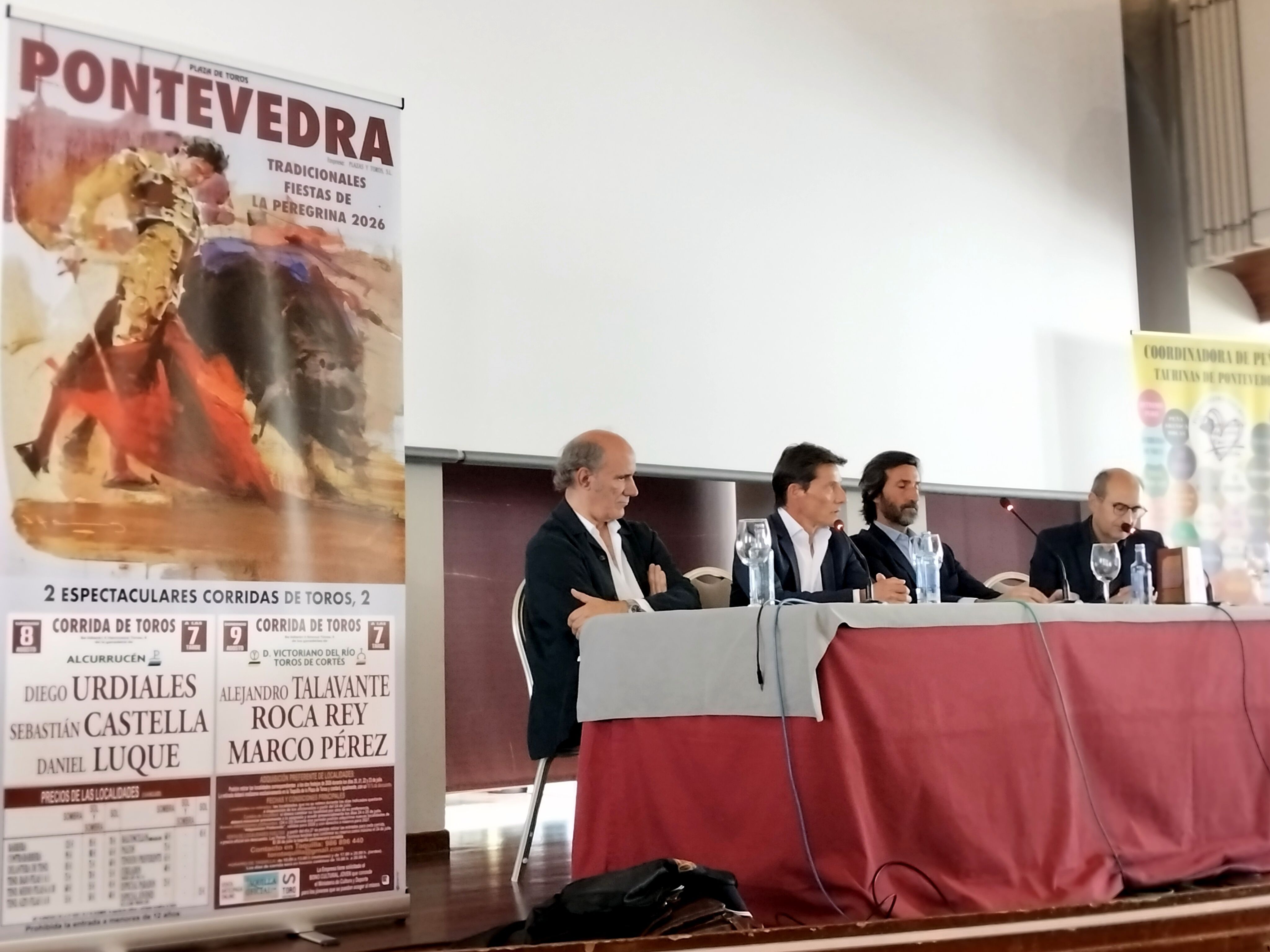 Presentación da Feira taurina da Peregrina 2026