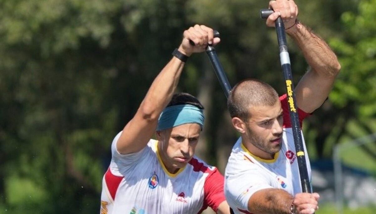 Jaime Duro e Manuel Garrido no Mundial de Piragüismo Maratón 2025
