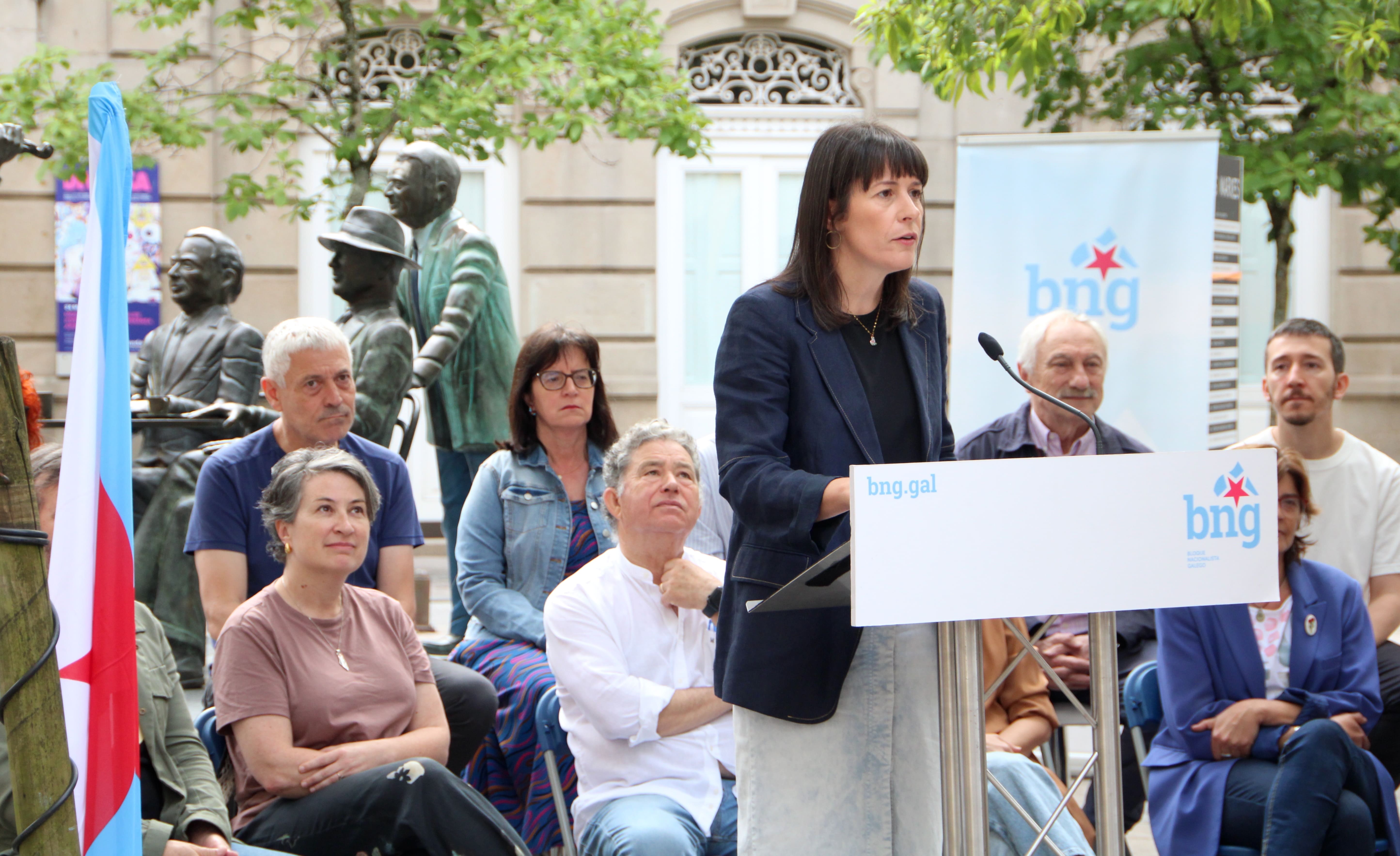 Acto del BNG en Pontevedra en el 90 aniversario del primer Estatuto