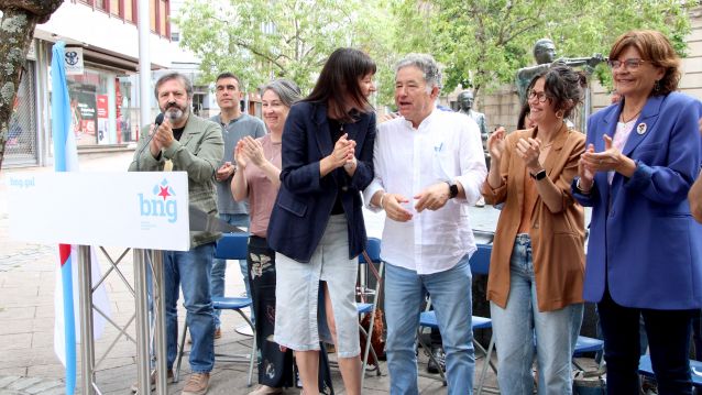 Acto del BNG en Pontevedra en el 90 aniversario del primer Estatuto