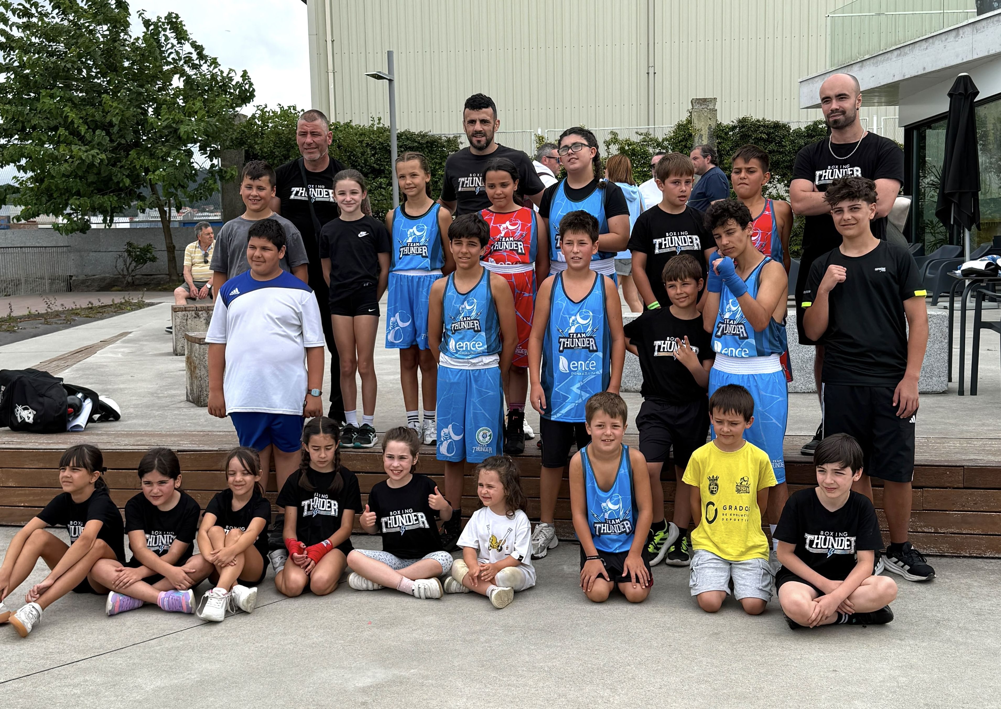 Torneo Pequeños Guerreros de Boxeo en Marín