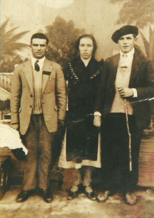 Foto familiar de Otilia Fernández.