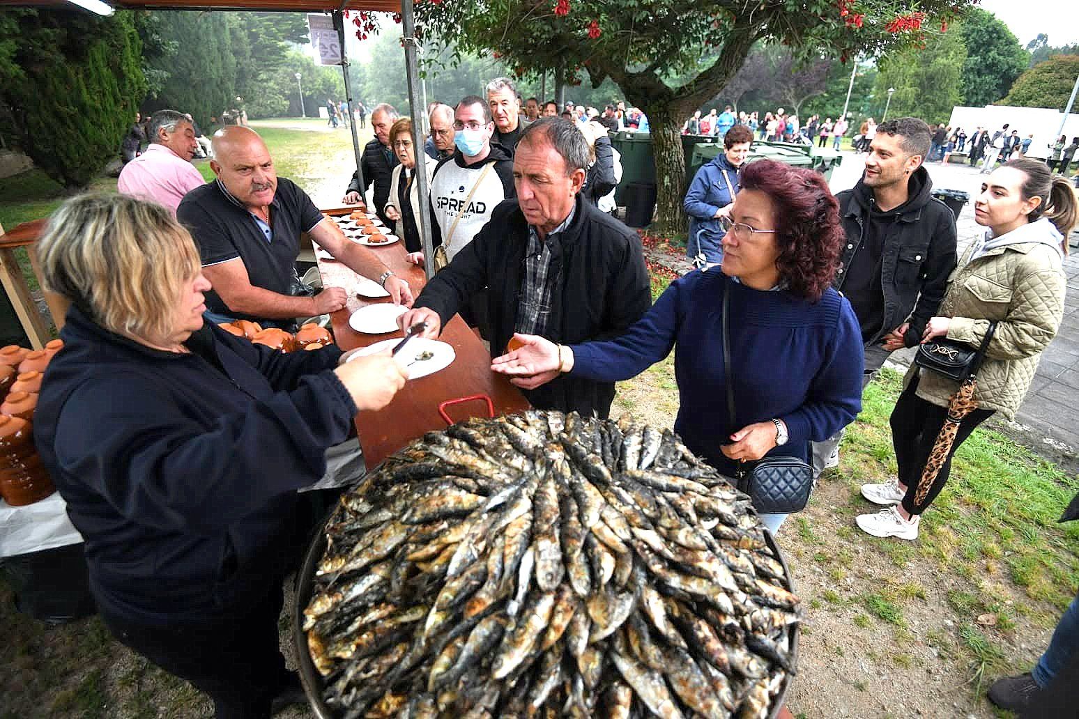 Sardiñada en Poio