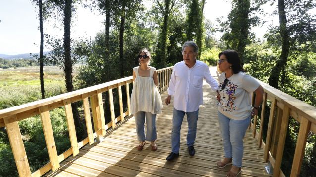 Senda que une la Xunqueira da Gándara con el parque forestal de A Tomba Senda que une la Xunqueira da Gándara con el parque forestal de A Tomba