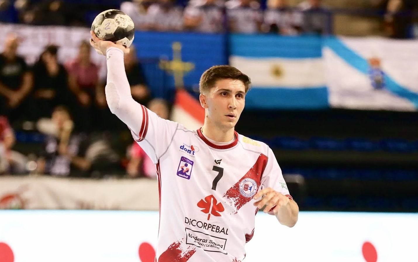 Álvaro Preciado, nun partido co Dicorpebal Logroño La Rioja