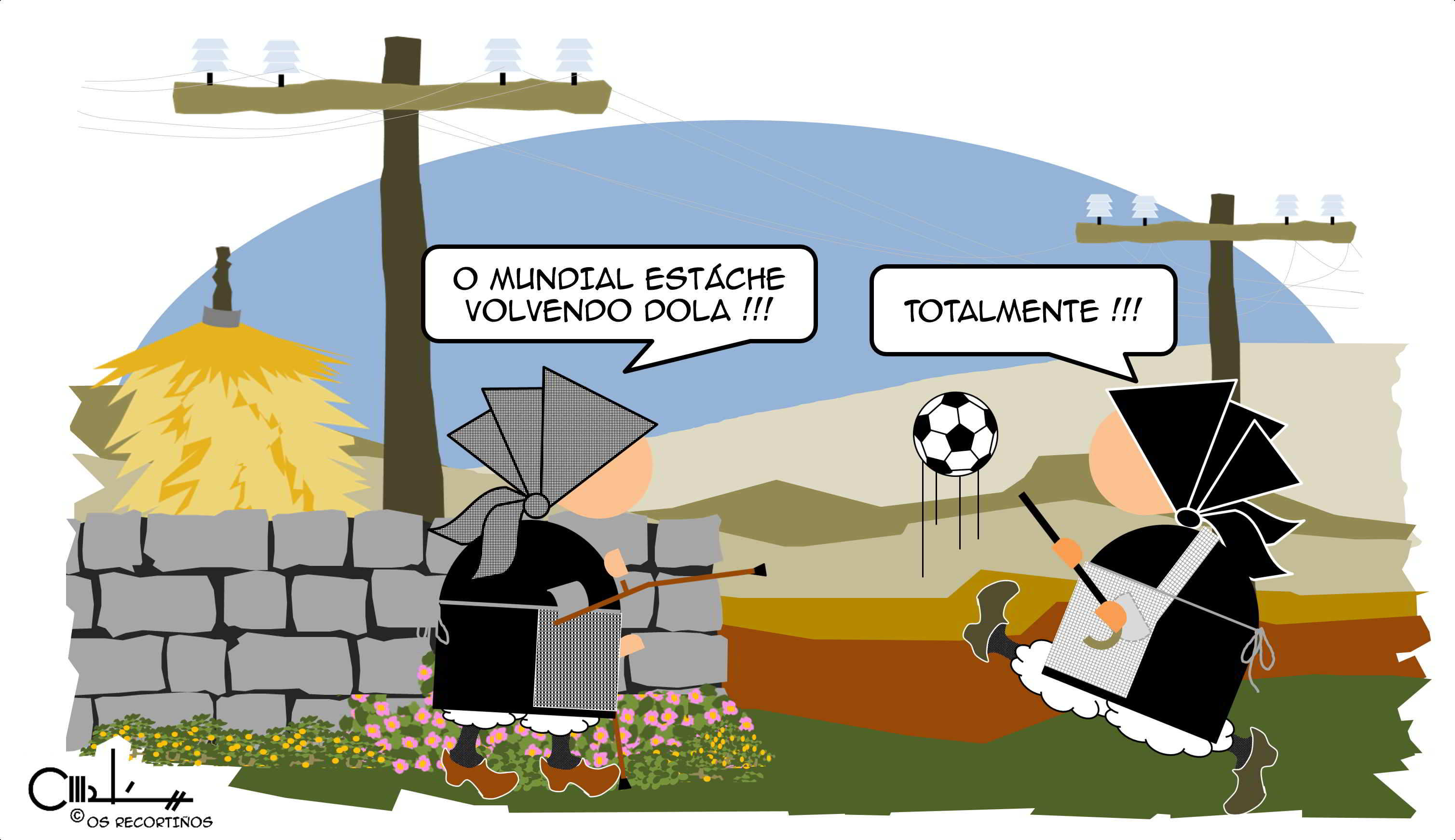 Os Recortiños e o Mundial de fútbol