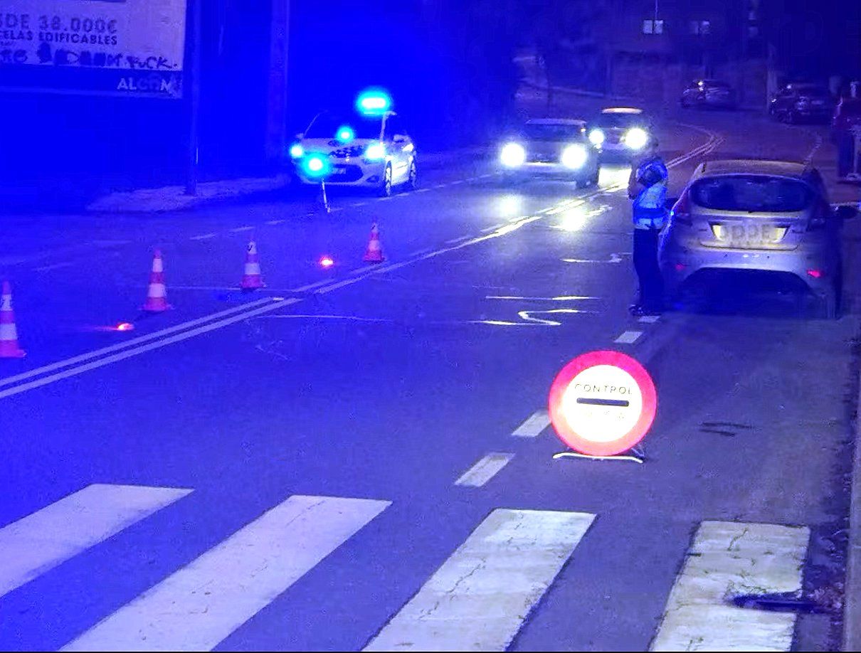 Policía Local de Vilagarcía de Arousa nun control