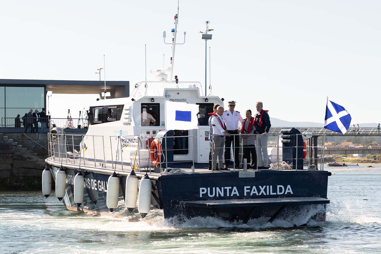 'Punta Faxilda', la nueva patrullera de Gardacostas de Galicia