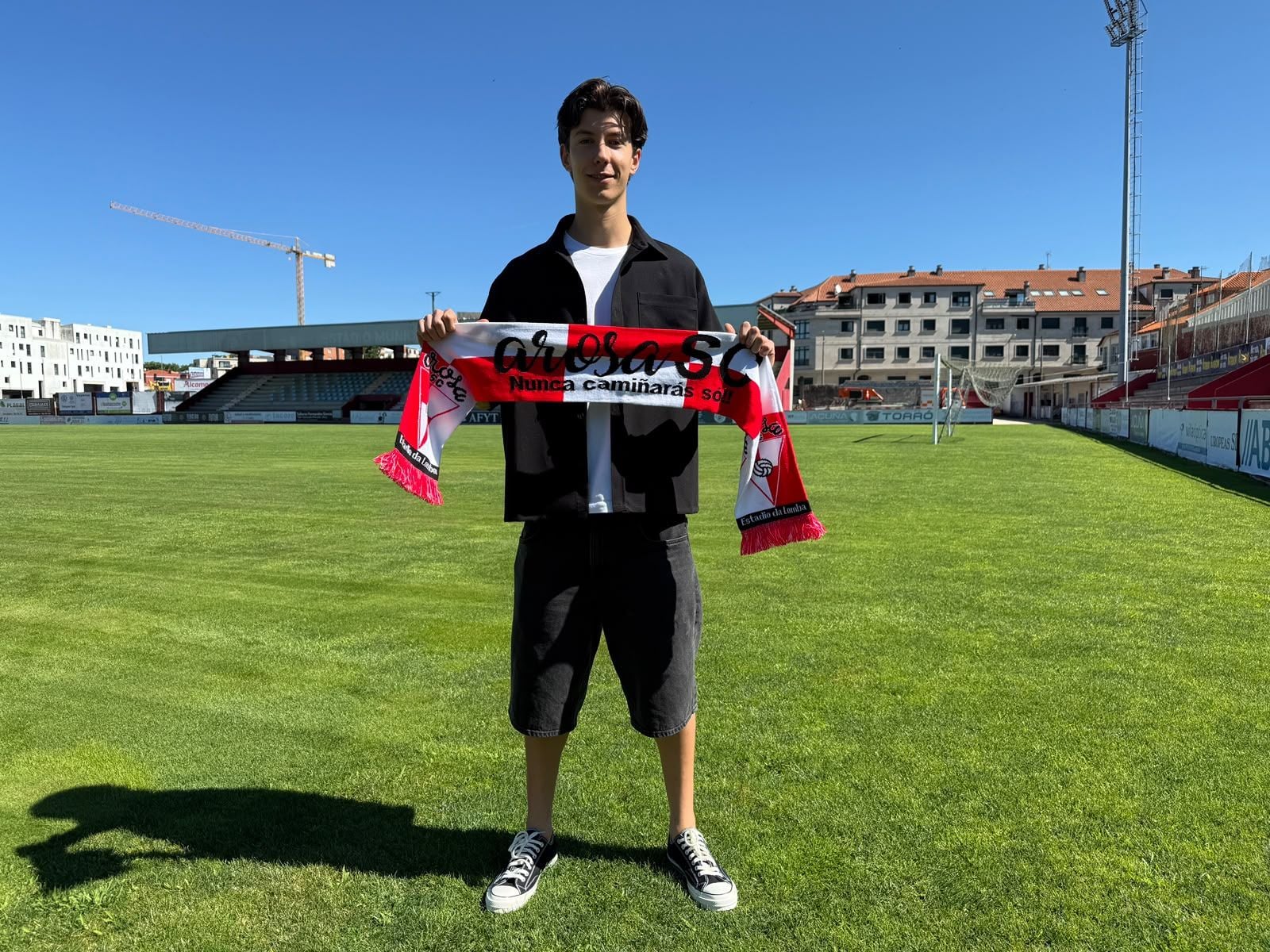 Antón Pérez, novo xogador do Arosa