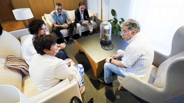 Miguel Anxo Fernández Lores y la nueva rectora de la Universidade de Vigo, Carmen García Mateo Miguel Anxo Fernández Lores y la nueva rectora de la Universidade de Vigo, Carmen García Mateo