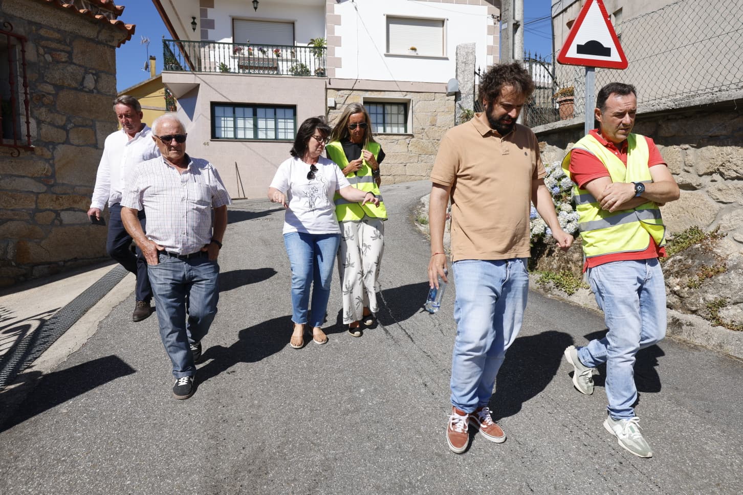 A concelleira María José Abilleira visita Campañó