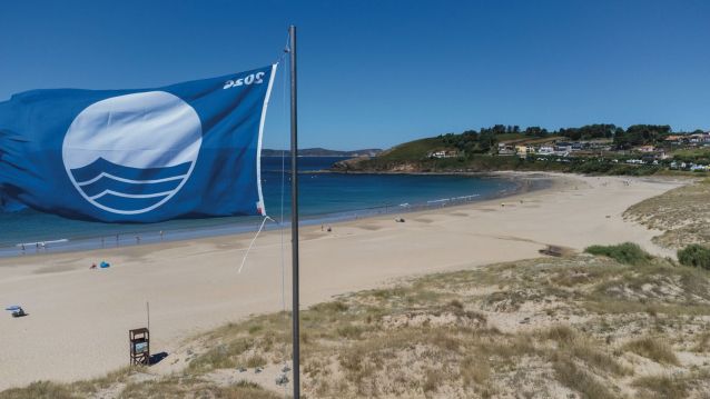 Bandera azul en Montalvo
