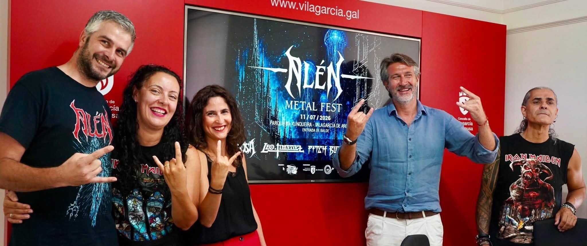 Presentación do Alén Metal Fest