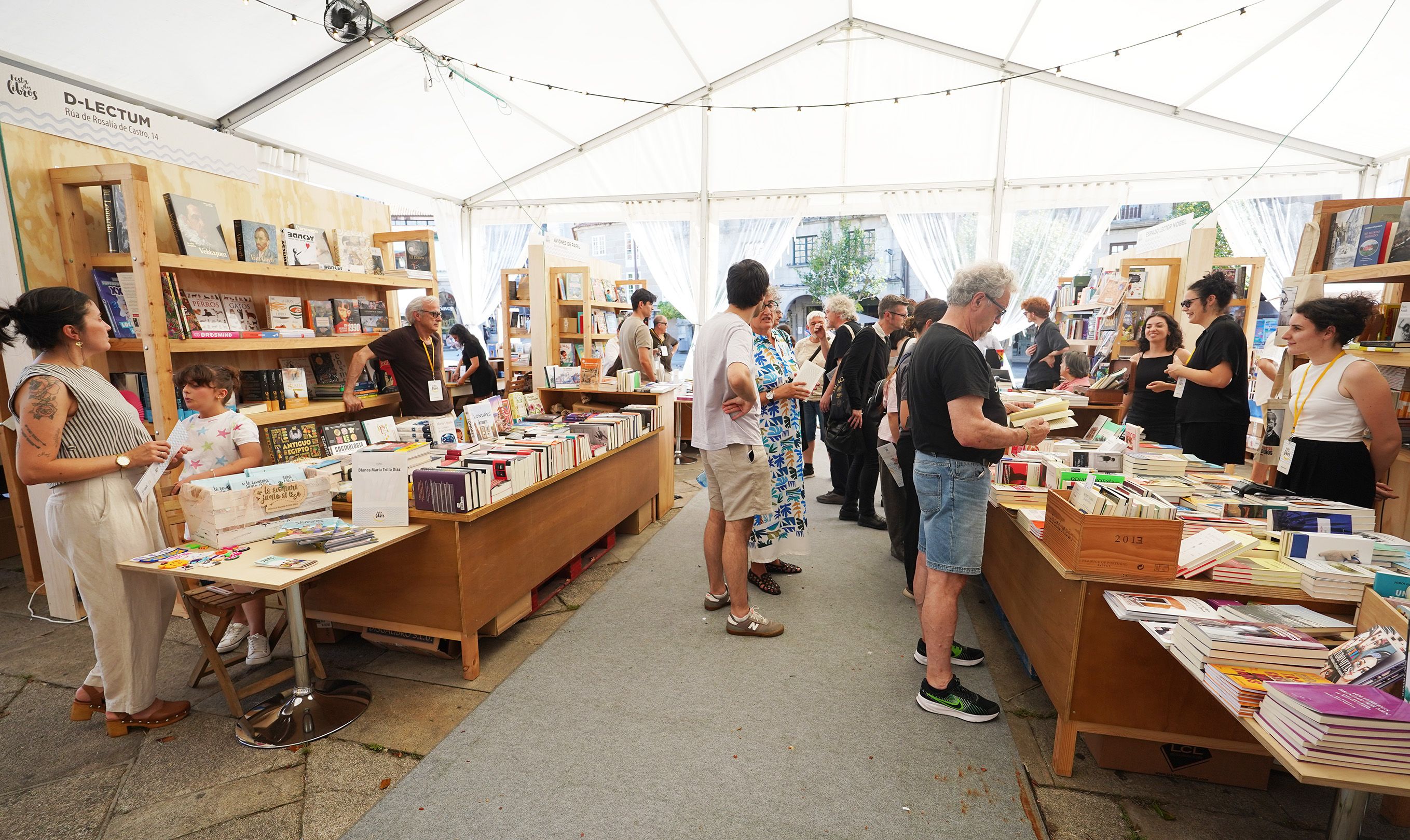 Homenaje a Manuel Rivas en la Festa dos Libros
