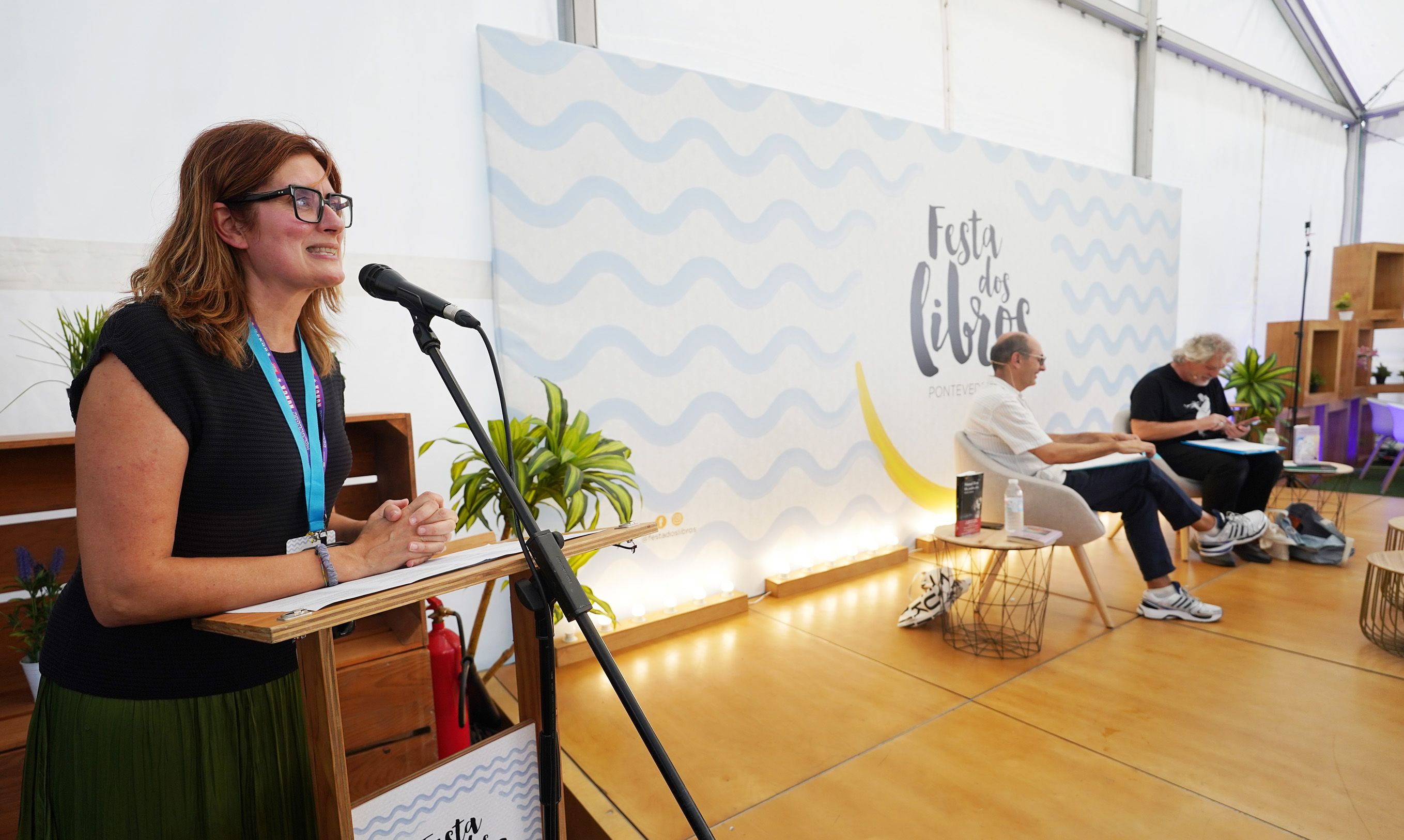 Homenaje a Manuel Rivas en la Festa dos Libros