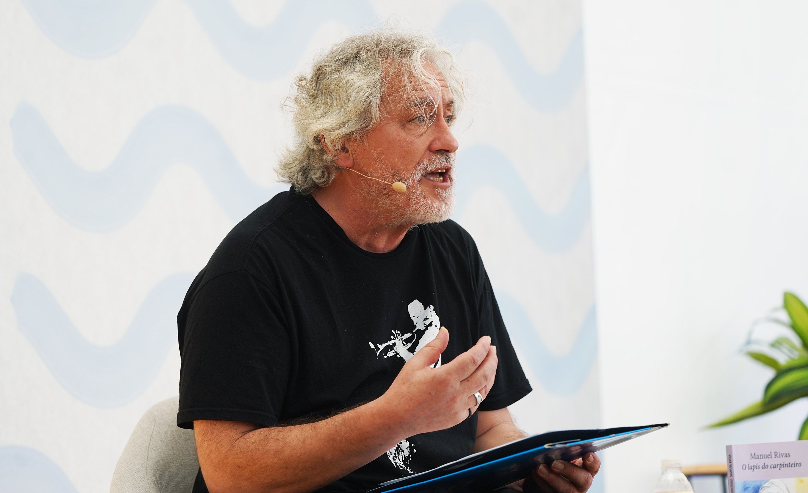 Homenaje a Manuel Rivas en la Festa dos Libros