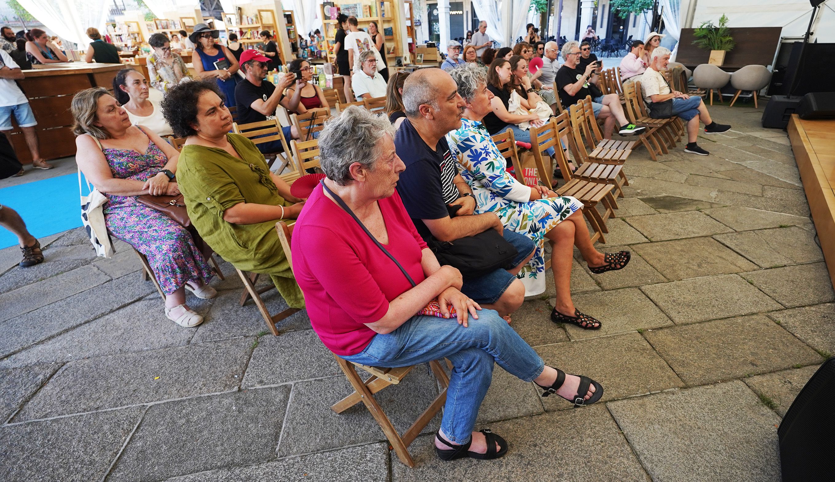 Homenaje a Manuel Rivas en la Festa dos Libros