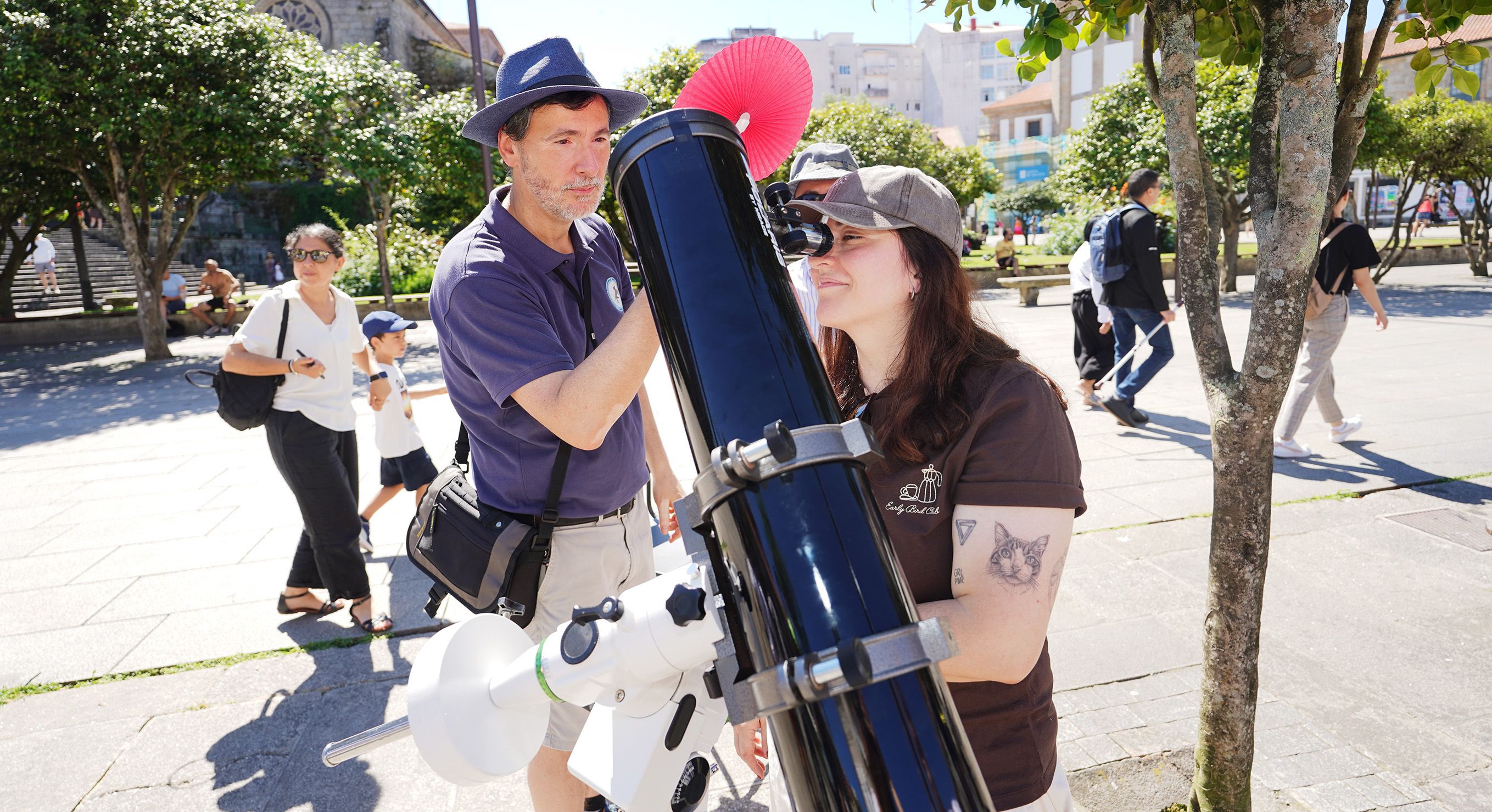 Jornada formativa para contemplar el eclipse solar
