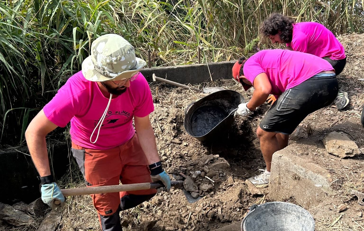 Campamento de voluntario ambiental en Ons