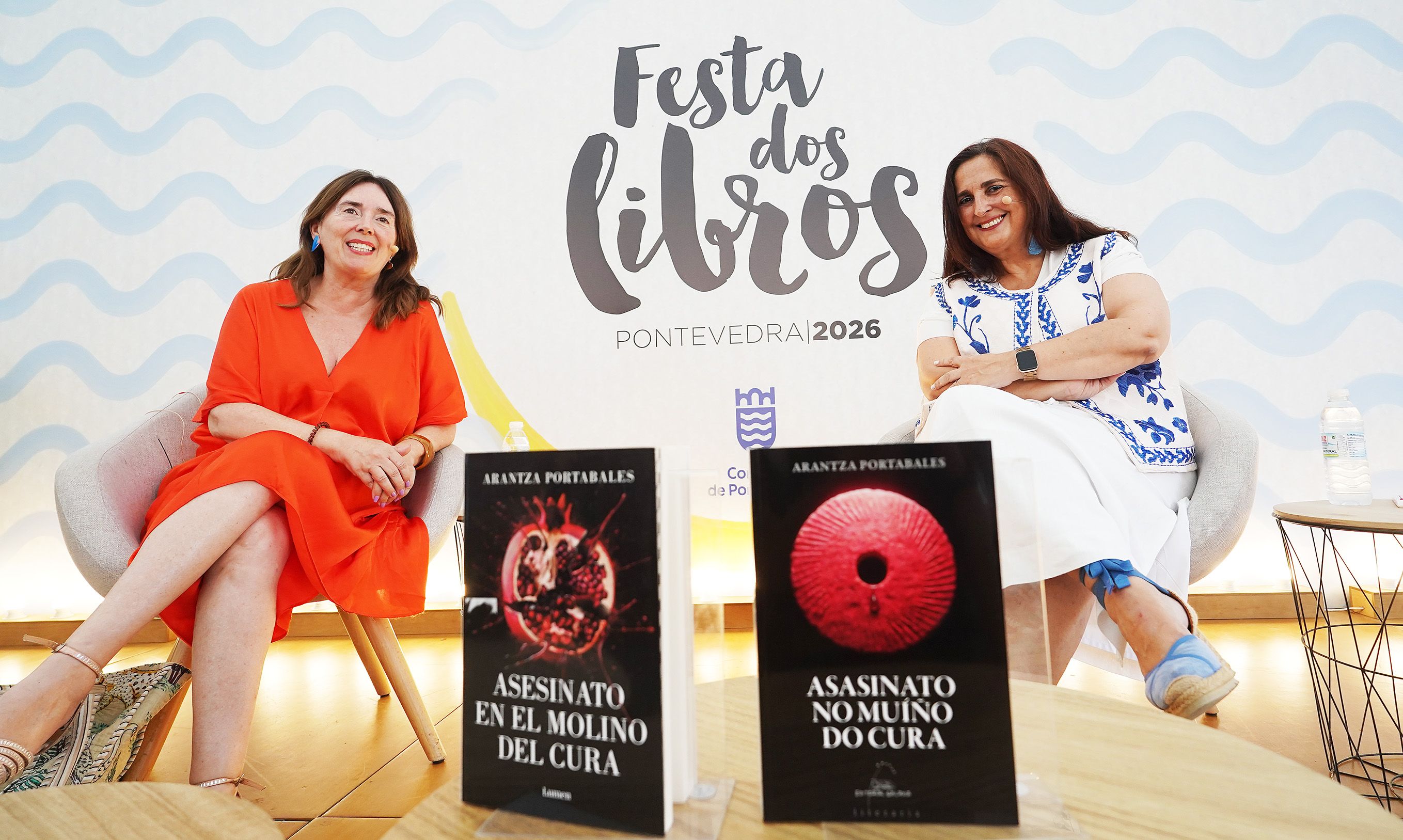 Arantza Portabales, en la Festa dos Libros de Pontevedra Arantza Portabales, en la Festa dos Libros de Pontevedra