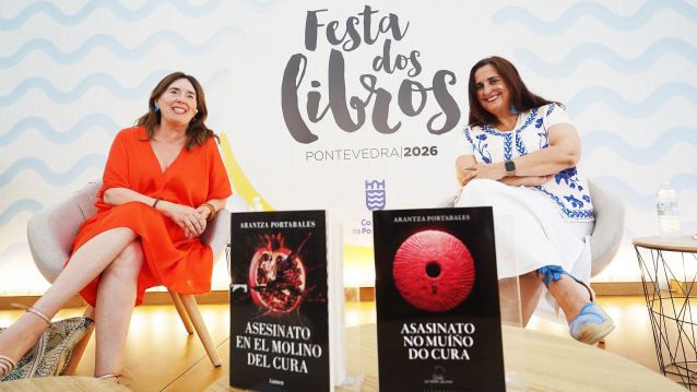 Arantza Portabales, na Festa dos Libros de Pontevedra Arantza Portabales, na Festa dos Libros de Pontevedra