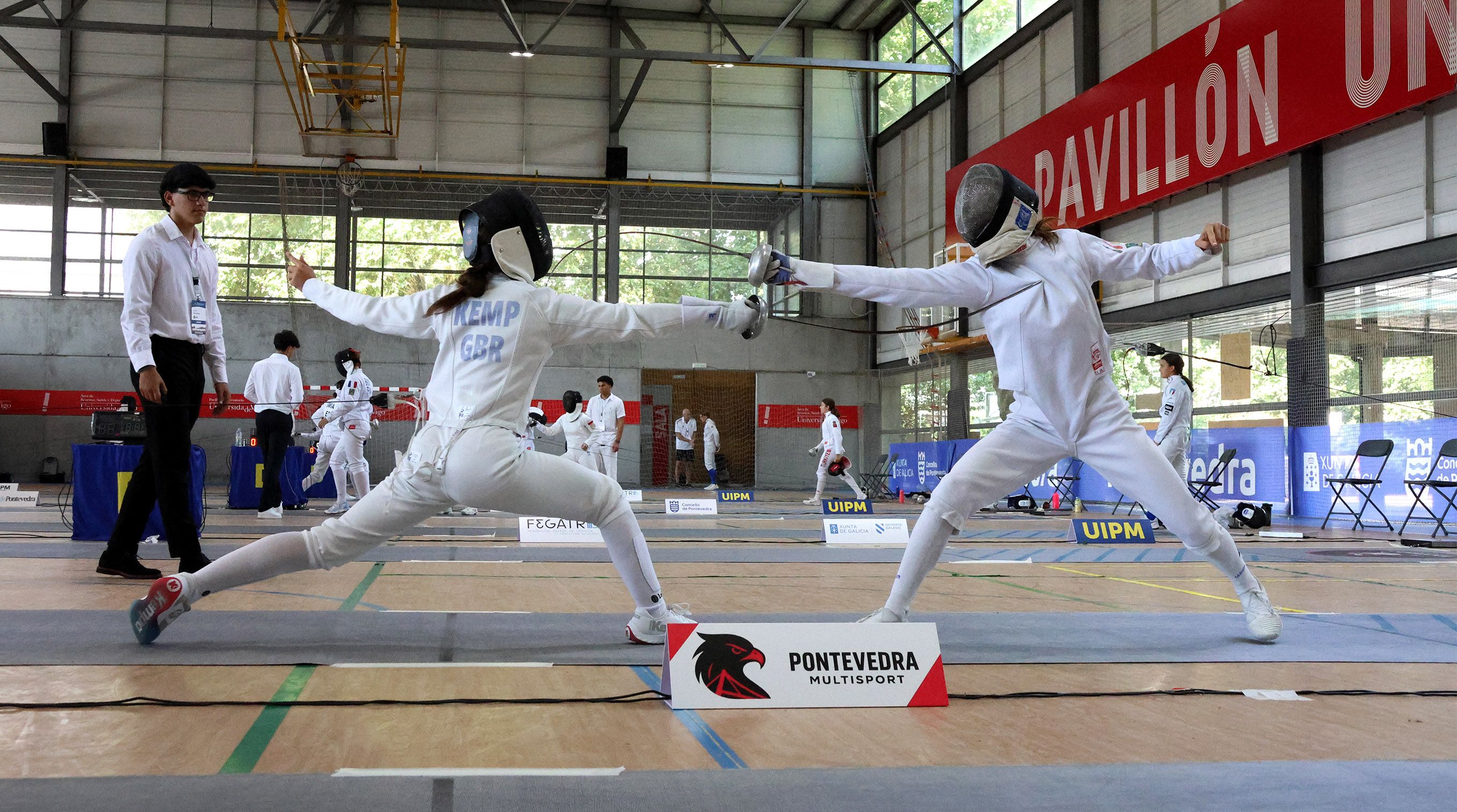 Primeira xornada do Campionato de Europa U17 de pentatlón moderno