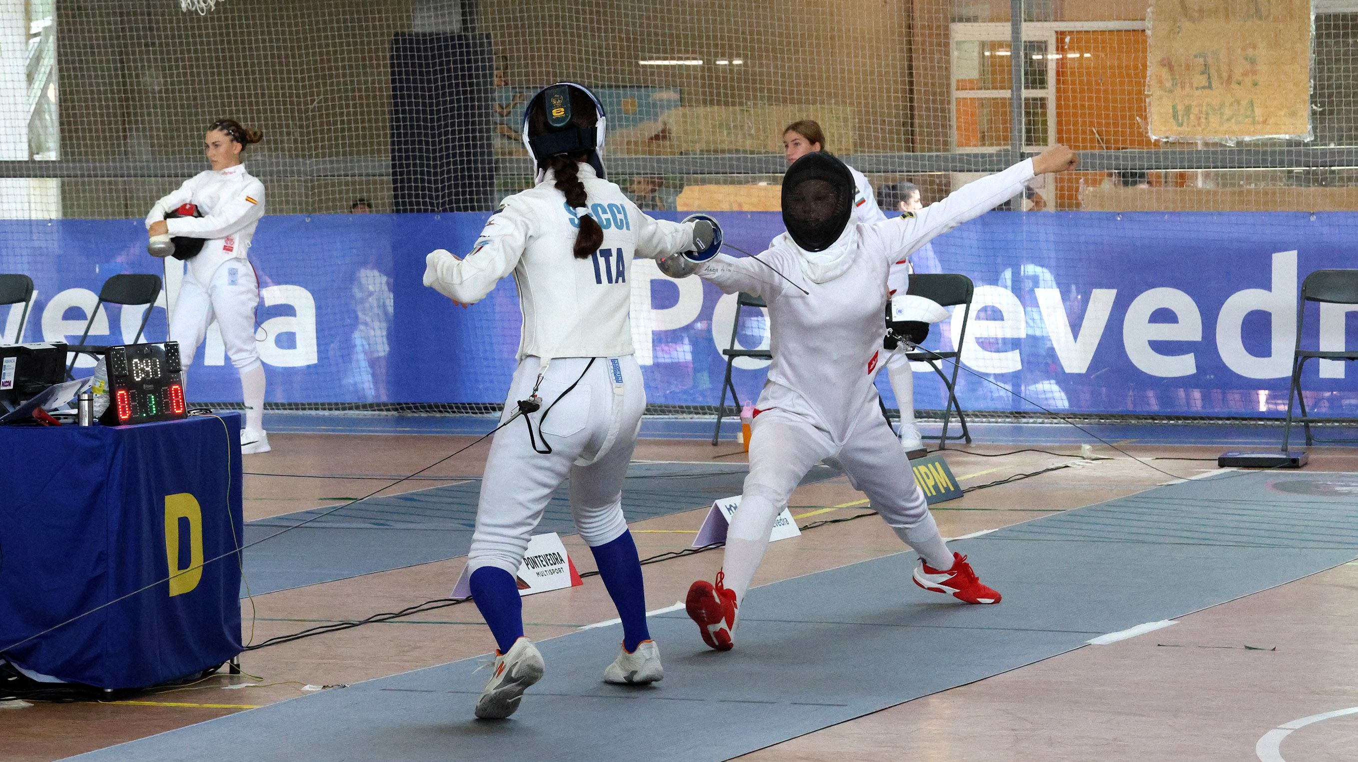 Primeira xornada do Campionato de Europa U17 de pentatlón moderno Primeira xornada do Campionato de Europa U17 de pentatlón moderno