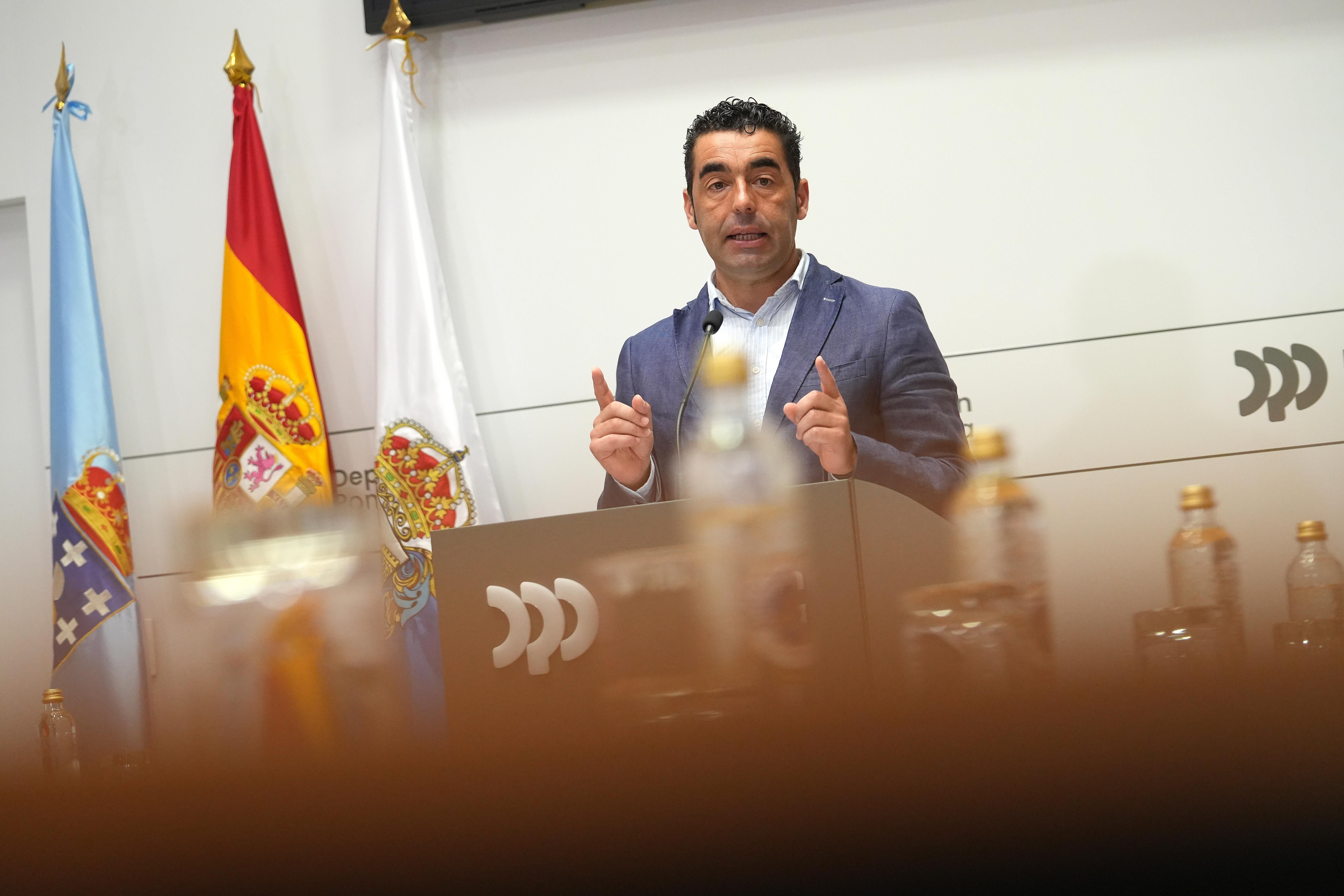 Luis López, presidente de la Deputación de Pontevedra