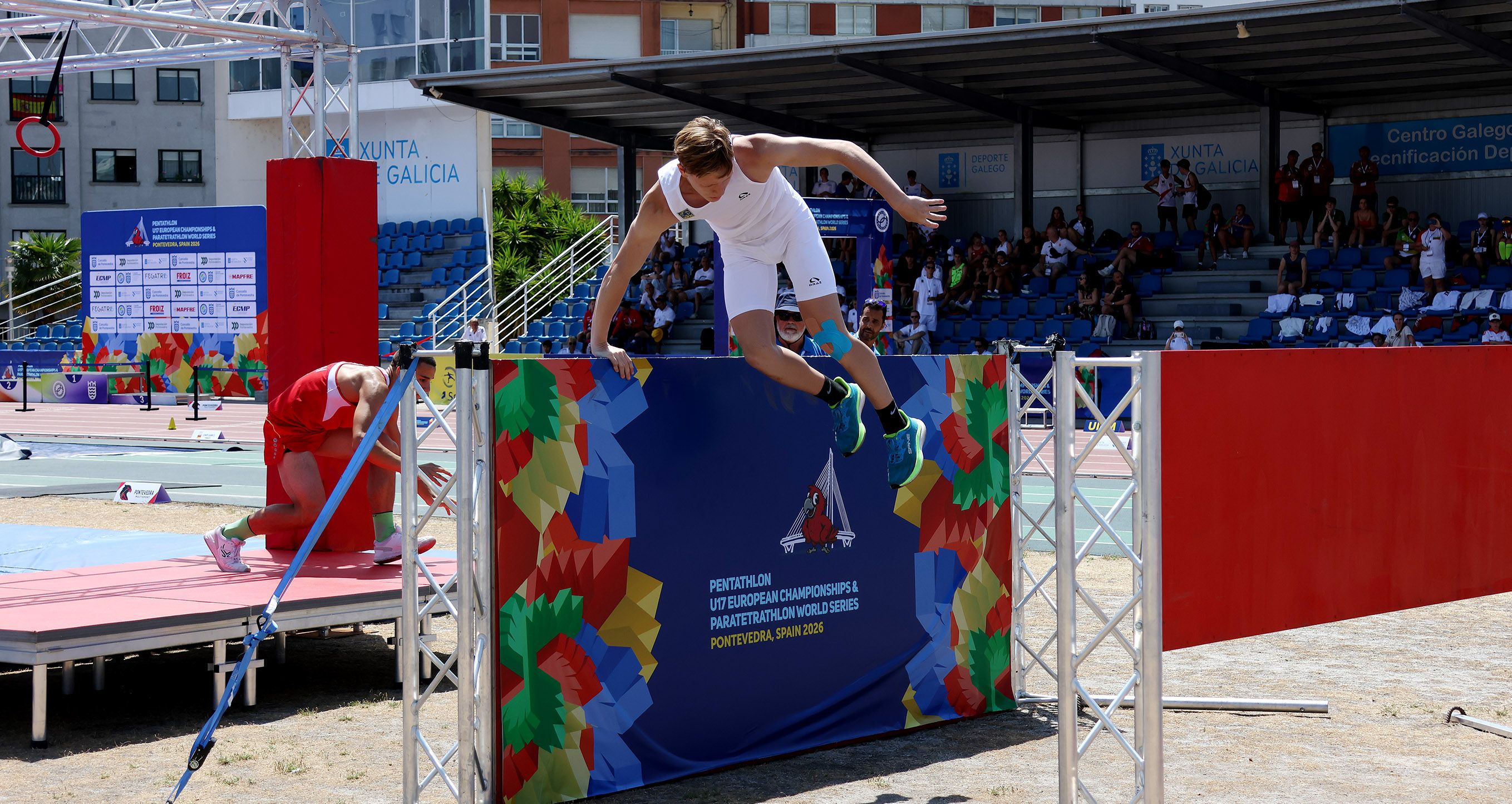 Primeira xornada do Campionato de Europa U17 de pentatlón moderno Primeira xornada do Campionato de Europa U17 de pentatlón moderno